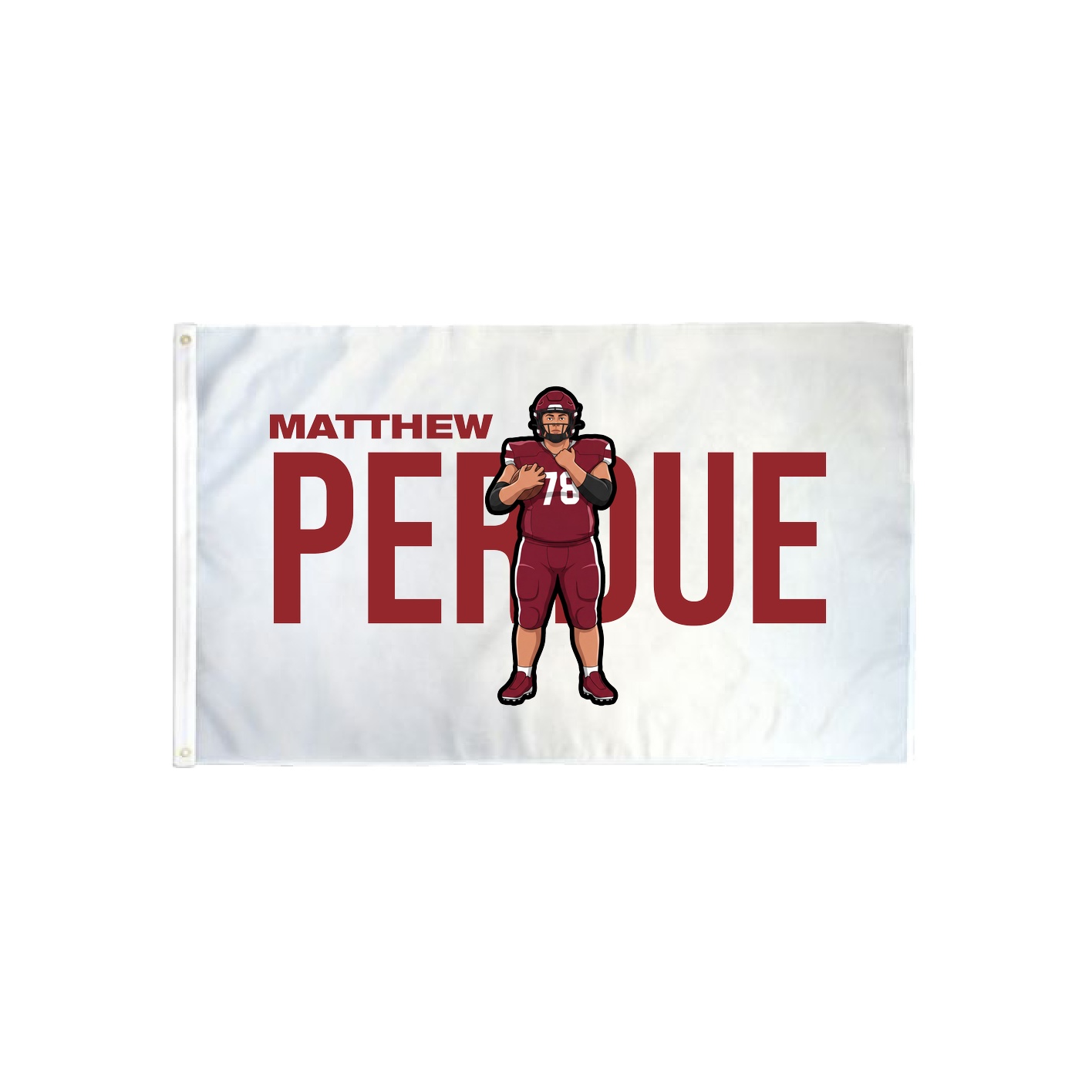 3x5 Flag — Player Name in Classic