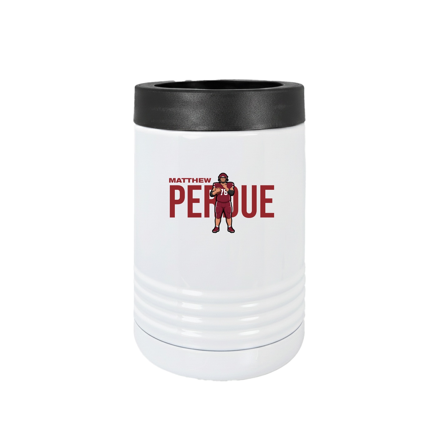 Beverage Holder — Player Name in White