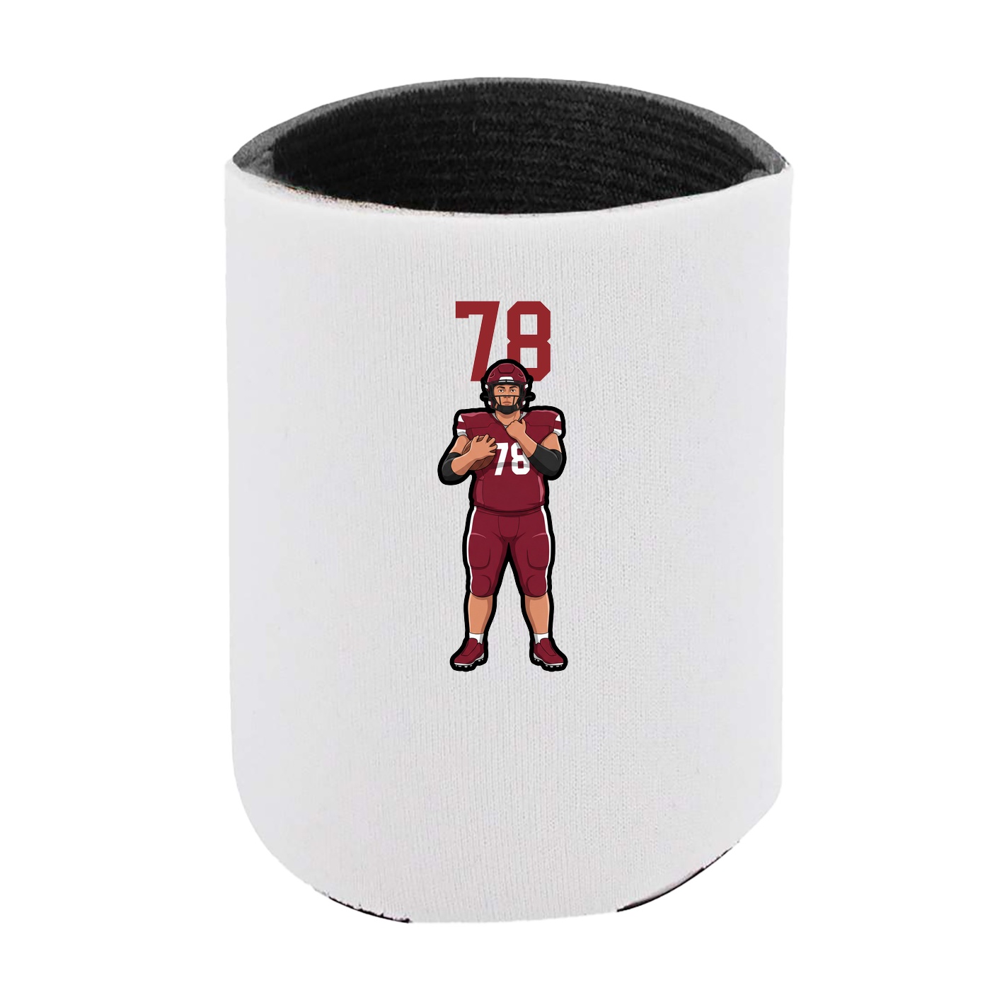 Can Holder — Number Top in White