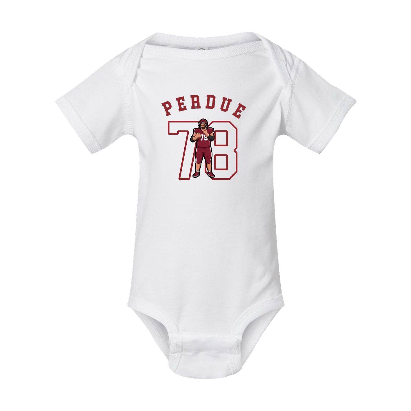 Baby Onesie — Shirsey Arch in White
