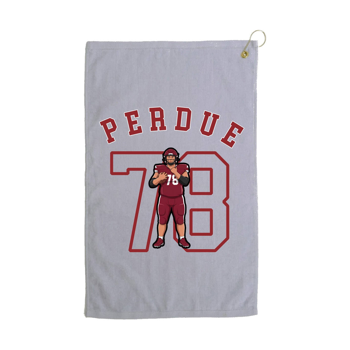 Golf Towel — Shirsey Arch in Grey