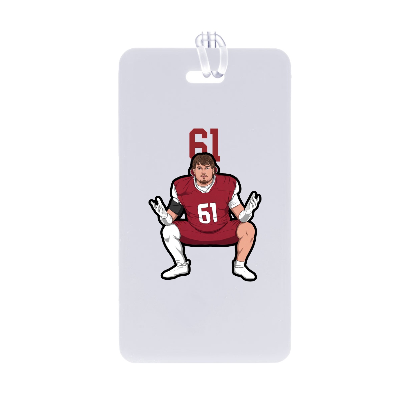 Bag Tag — Number Top in Classic