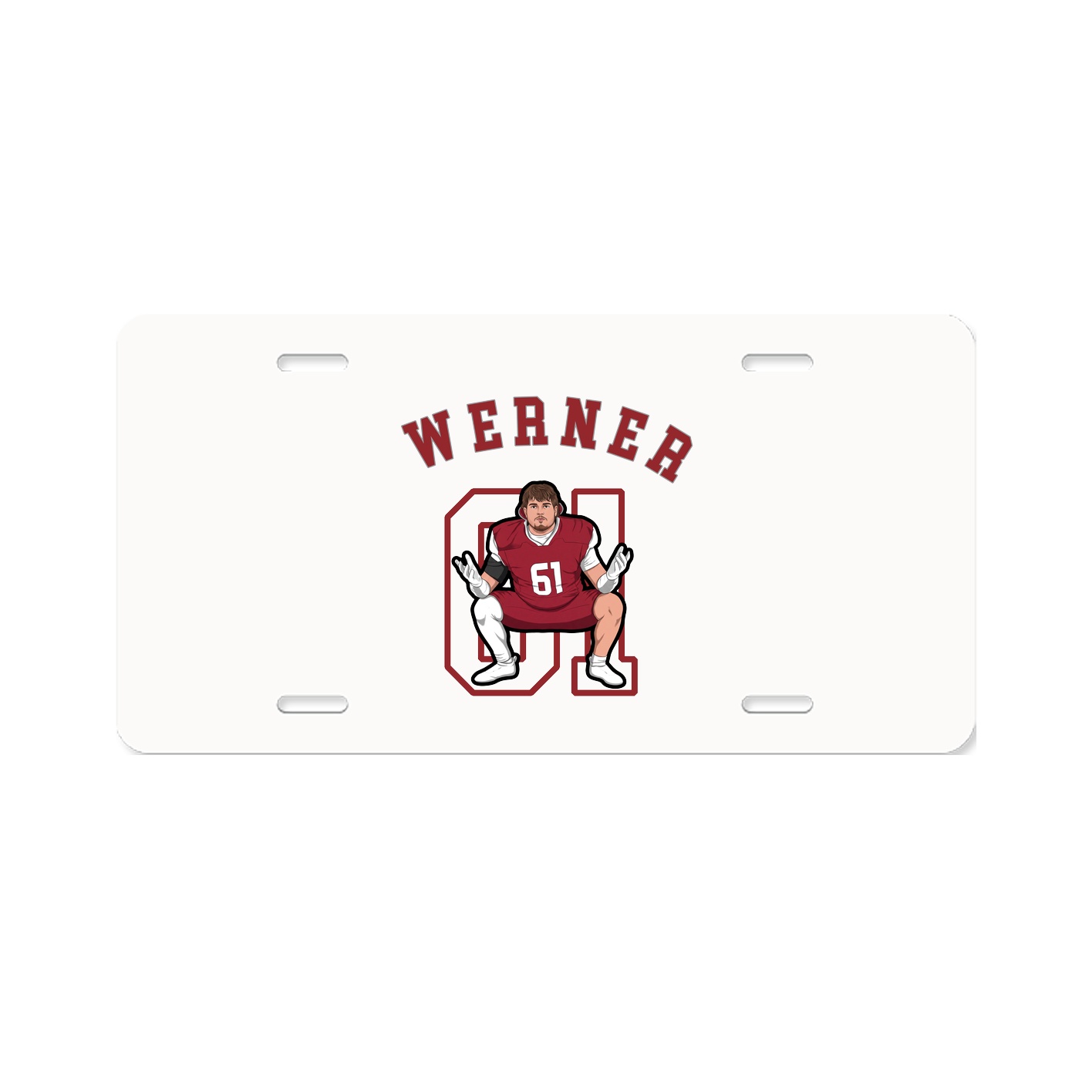 License Plate — Shirsey Arch in Classic