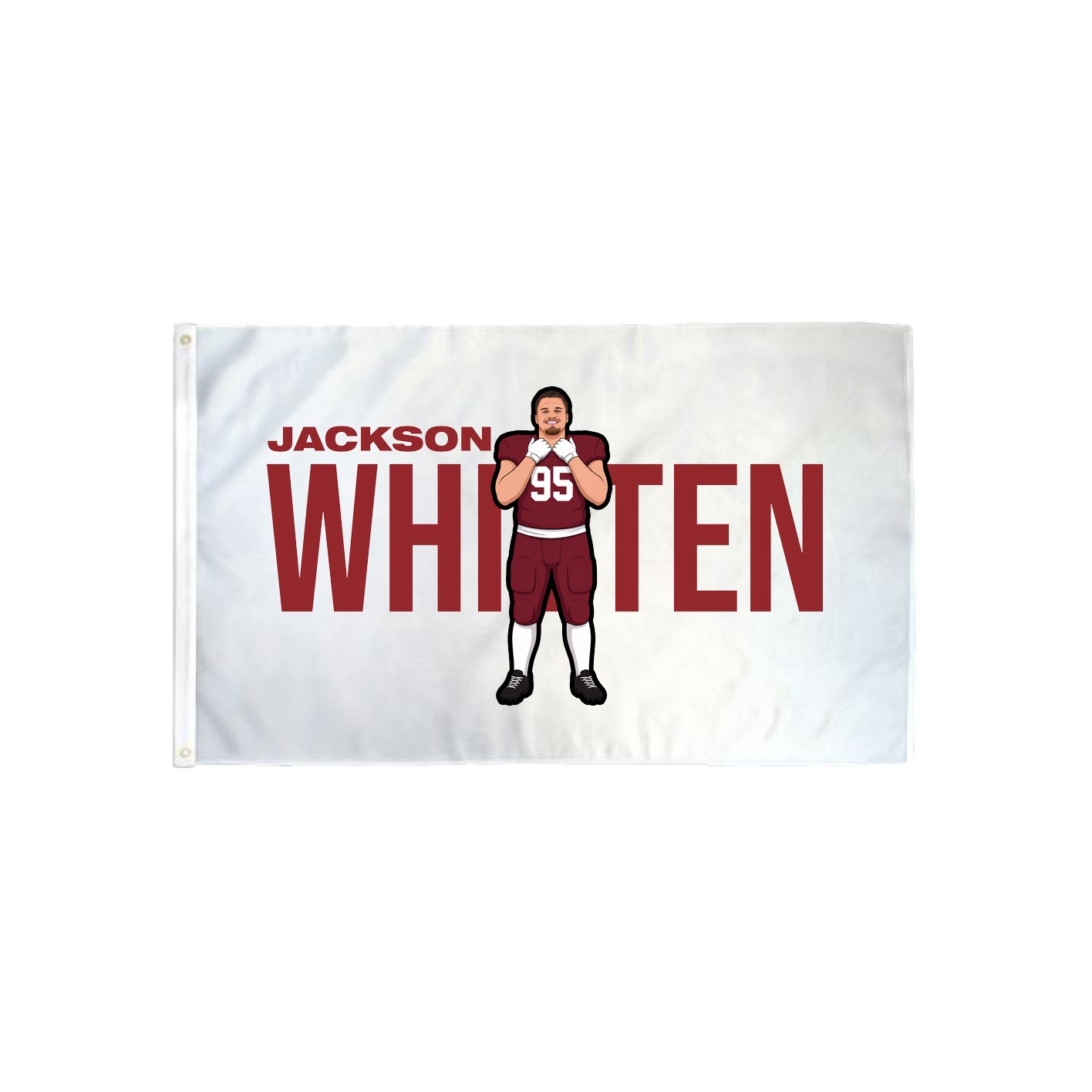 3x5 Flag — Player Name in Classic