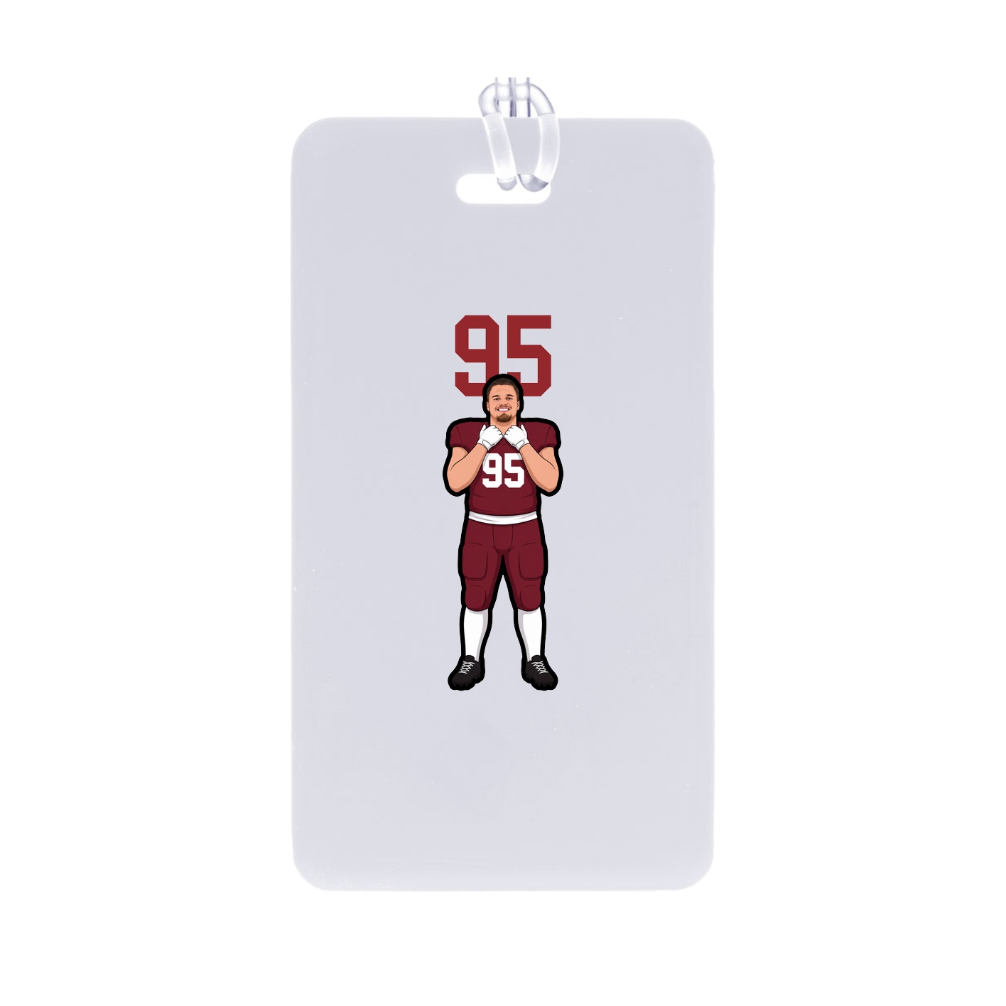 Bag Tag — Number Top in Classic