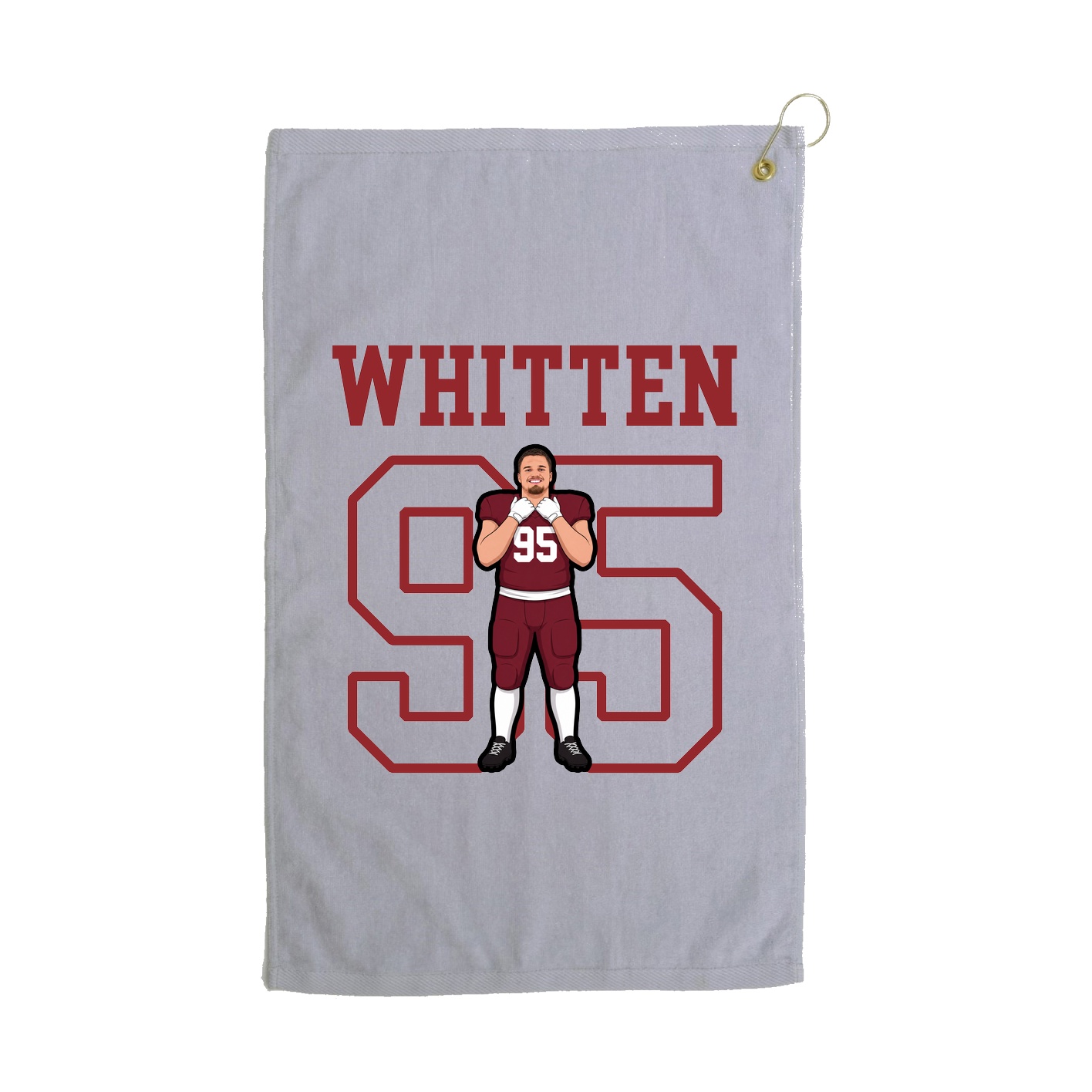 Golf Towel — Shirsey in Grey