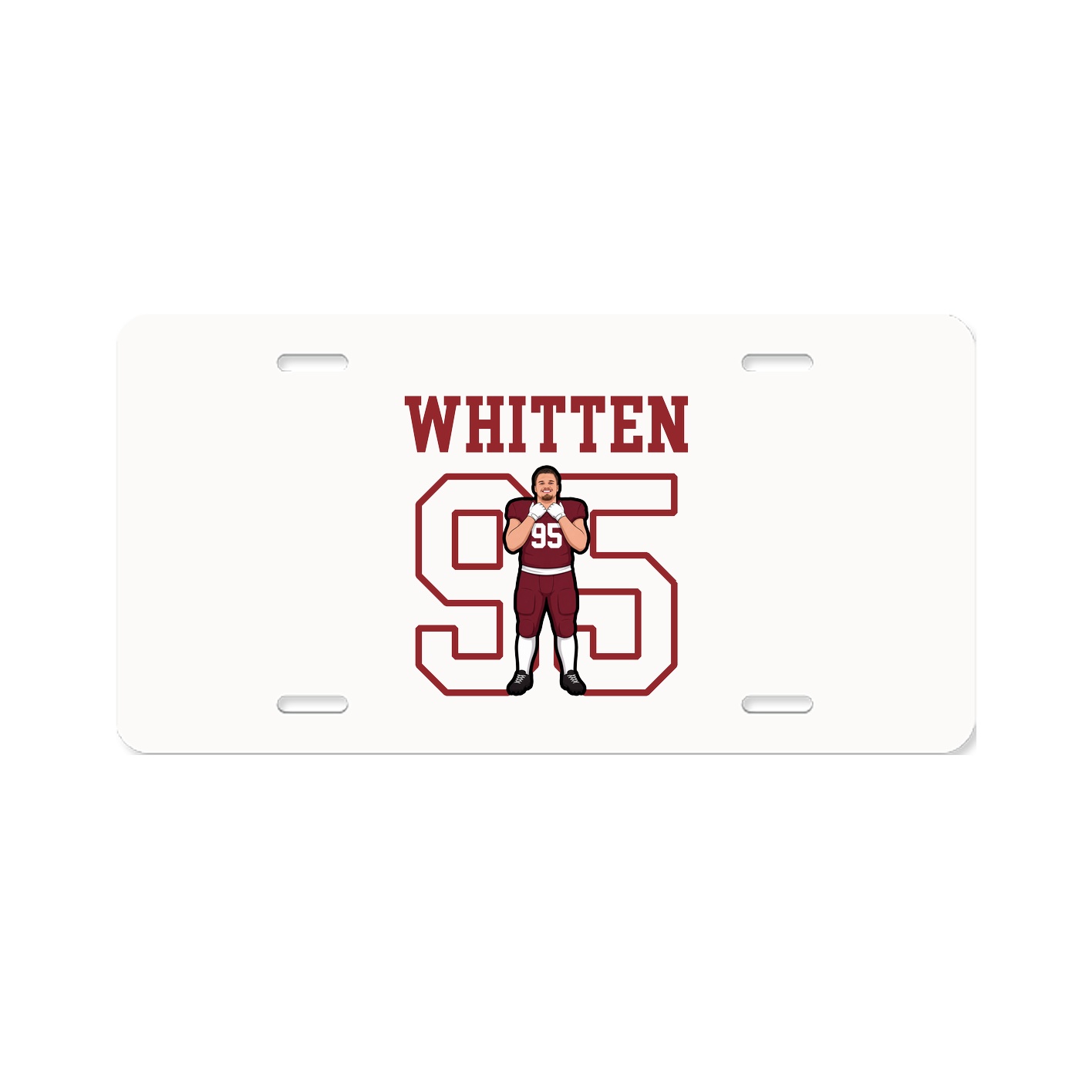 License Plate — Shirsey in Classic