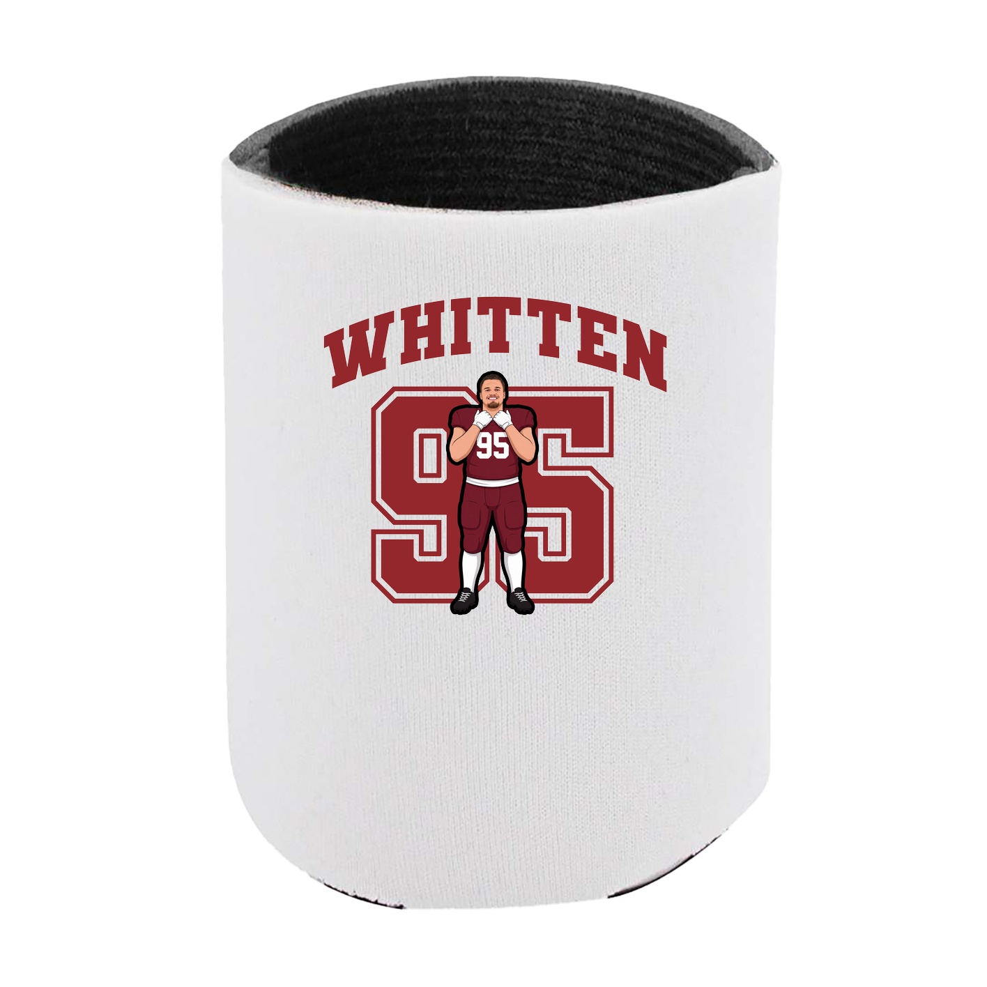 Can Holder — Number in White