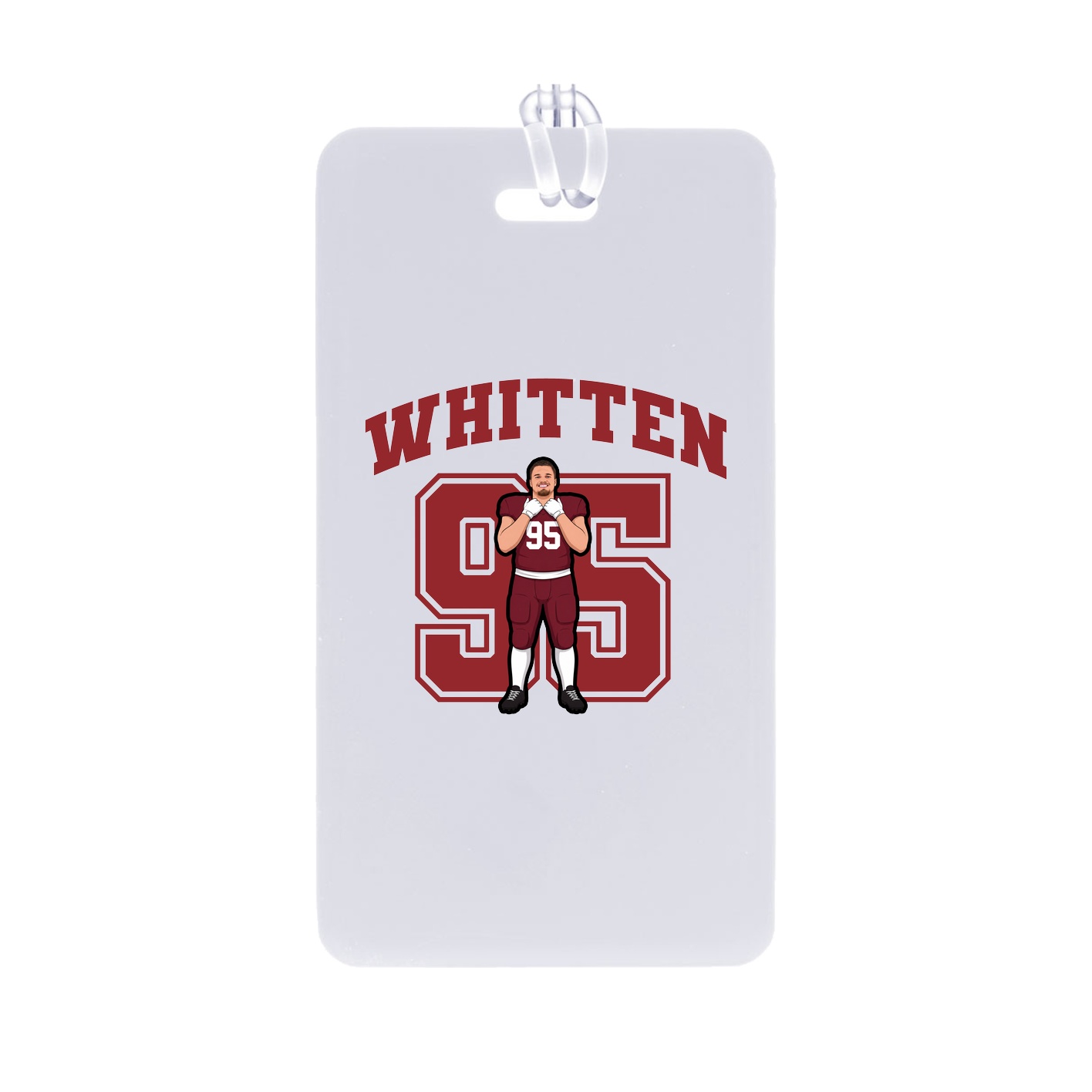 Bag Tag — Number in Classic
