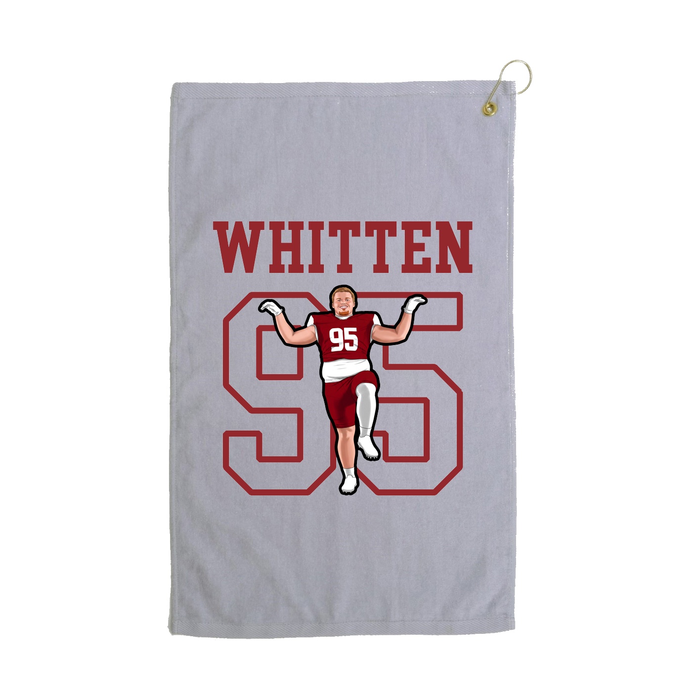 Golf Towel — Shirsey in Grey