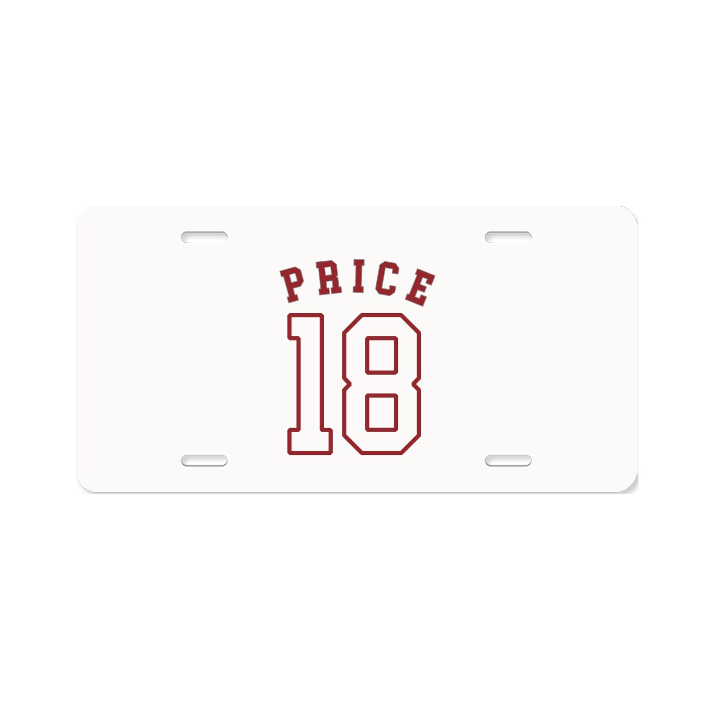 License Plate — Shirsey Arch in Classic