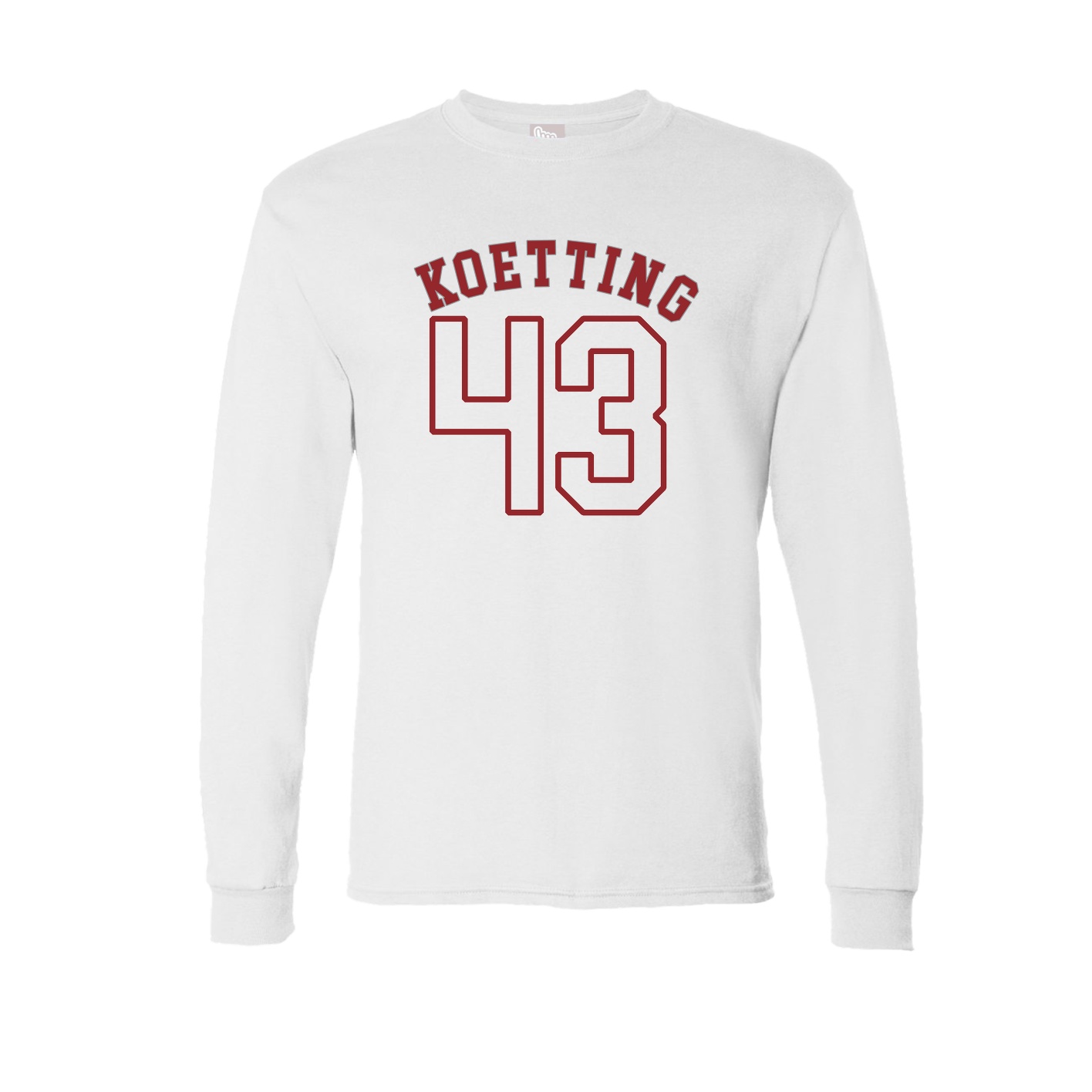 Long Sleeve Tee — Shirsey Arch in White