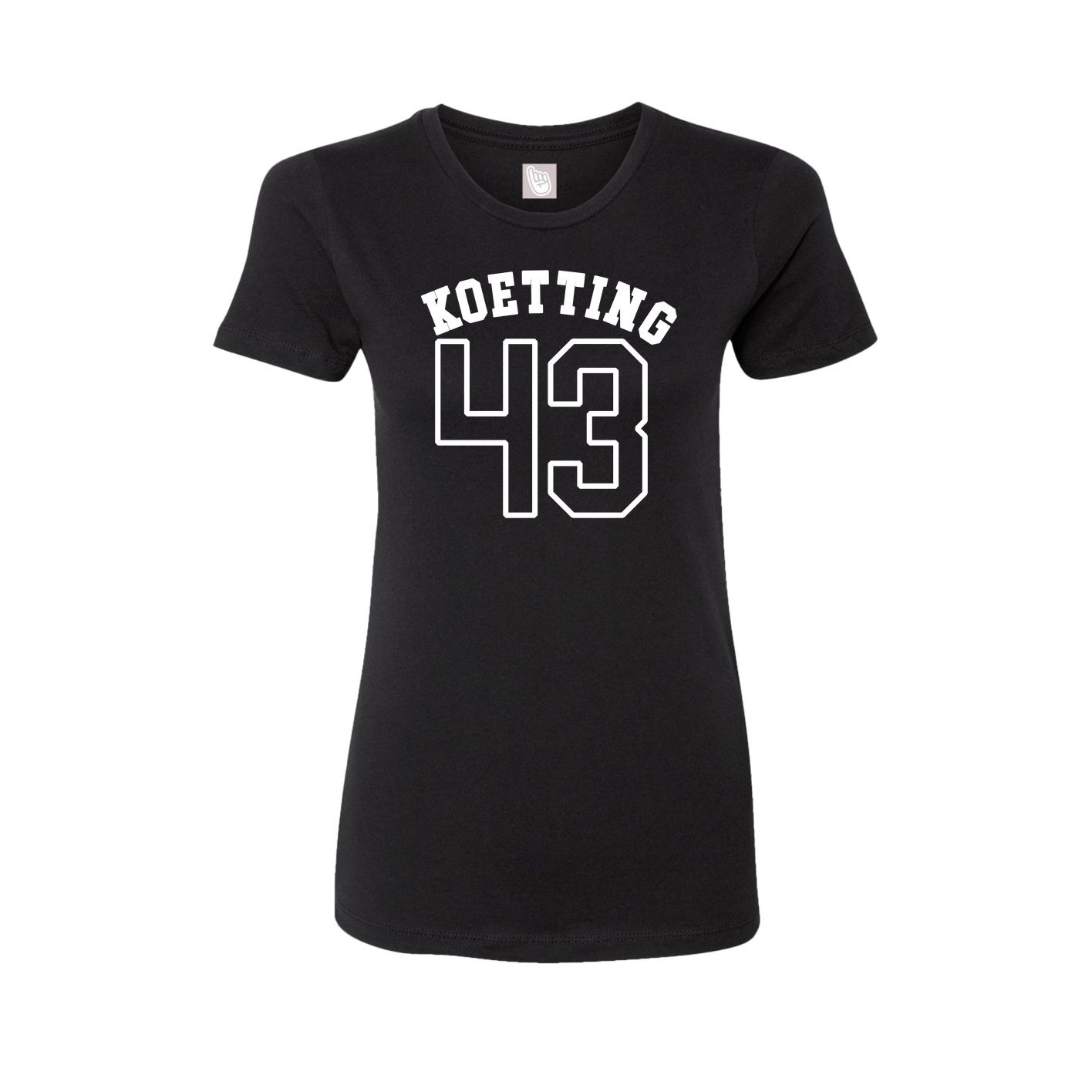 Womens Tee — Shirsey Arch in Black