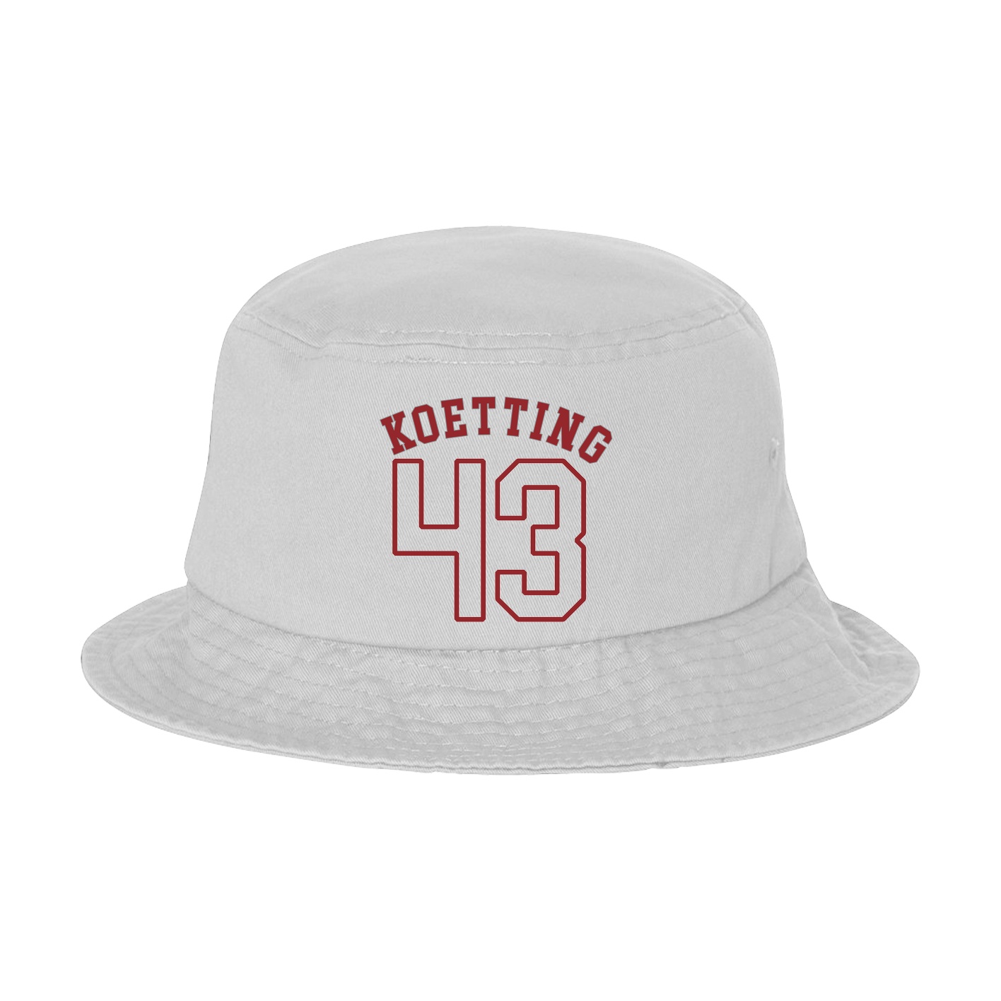 Bucket Cap — Shirsey Arch in White