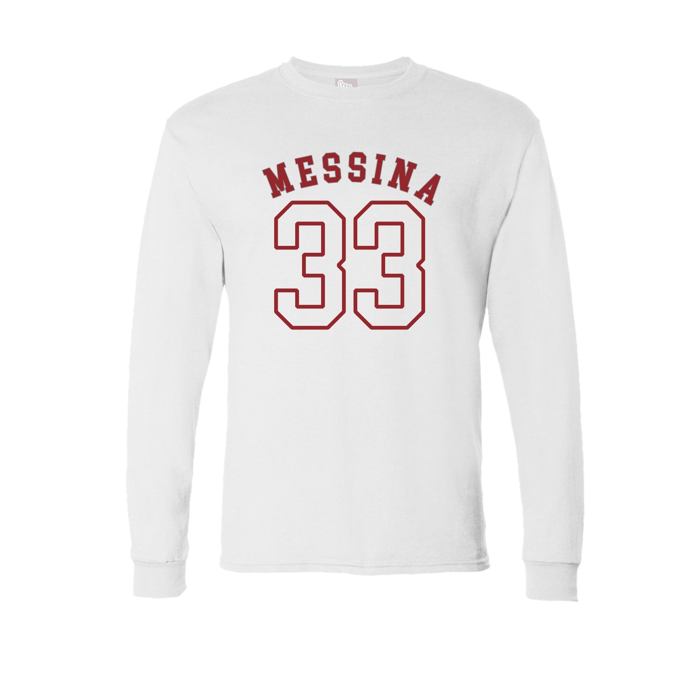 Long Sleeve Tee — Shirsey Arch in White