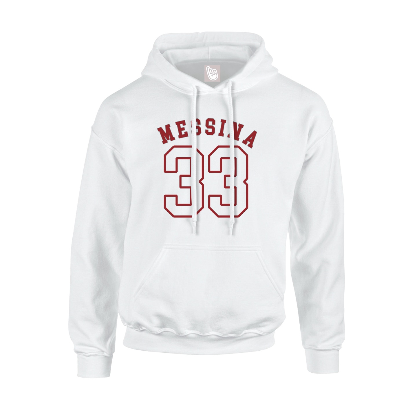 Hoodie — Shirsey Arch in White