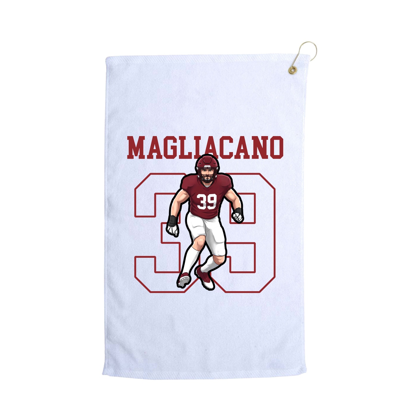Golf Towel — Shirsey in White