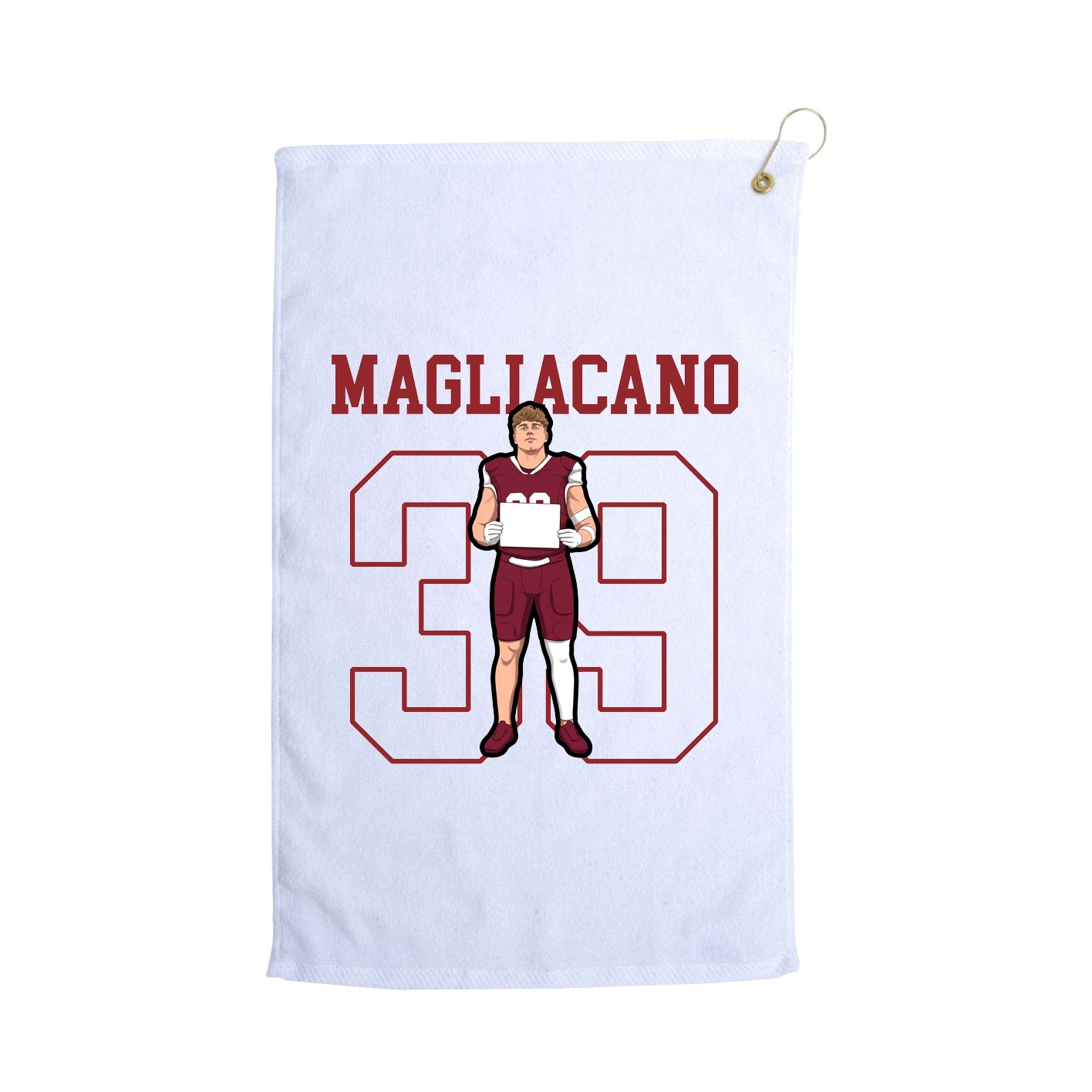 Golf Towel — Shirsey in White