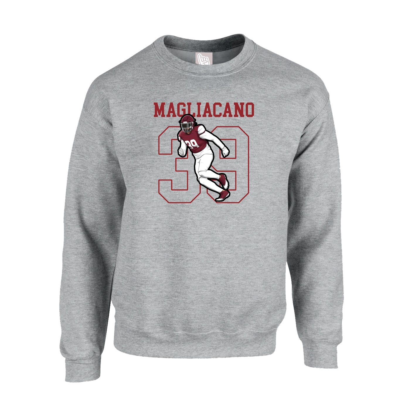 Fleece Crew — Shirsey in Grey
