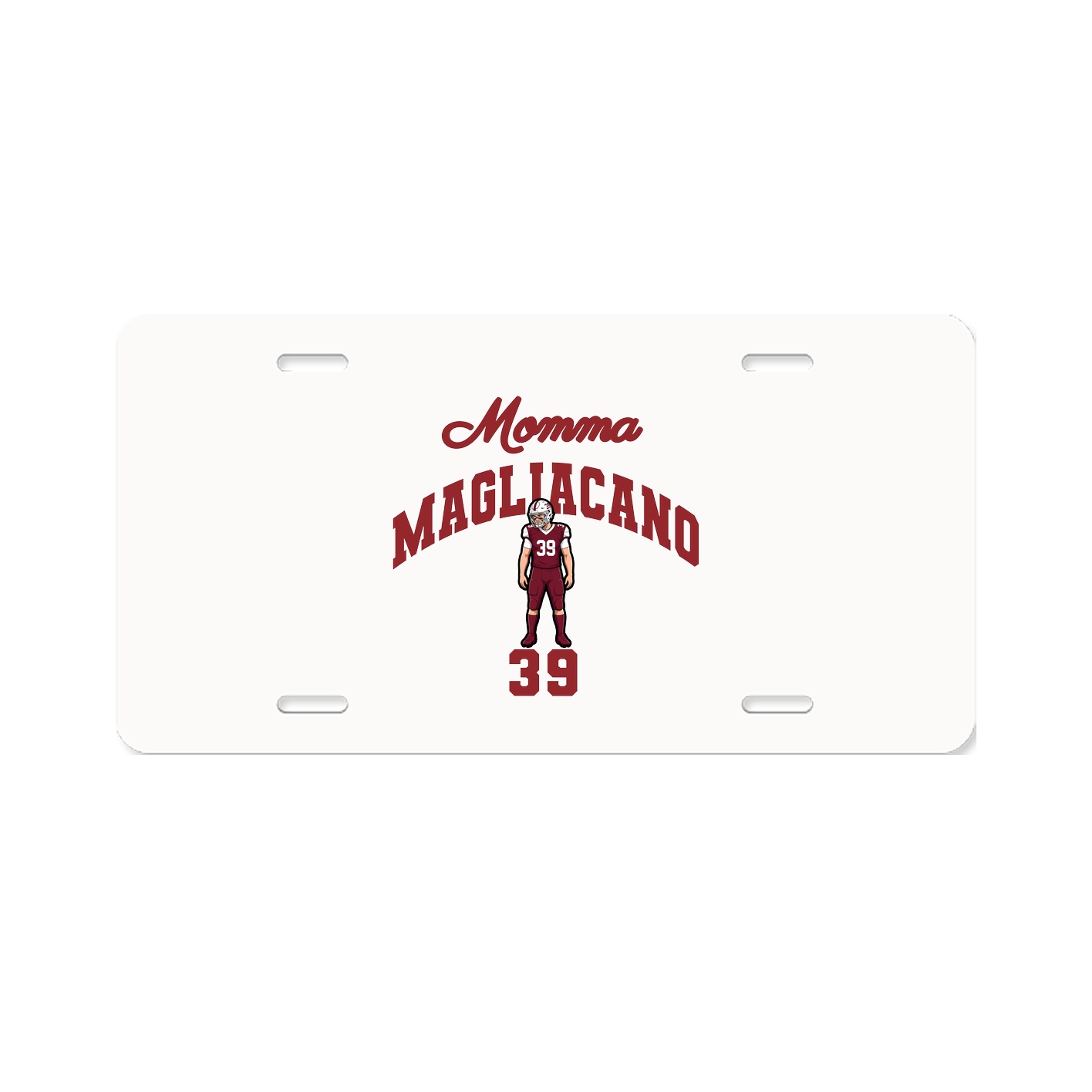 License Plate — Mothers Day Arch in Classic