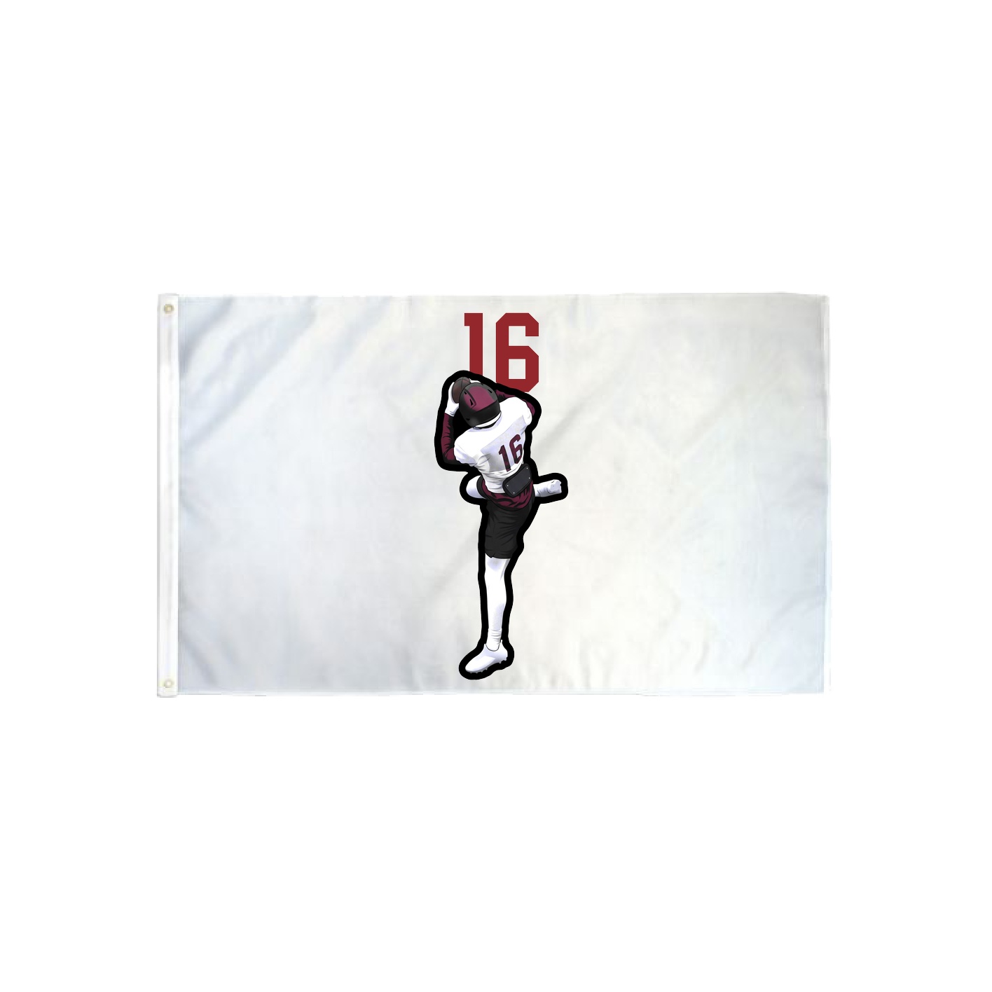 3x5 Flag — Number Top in Classic
