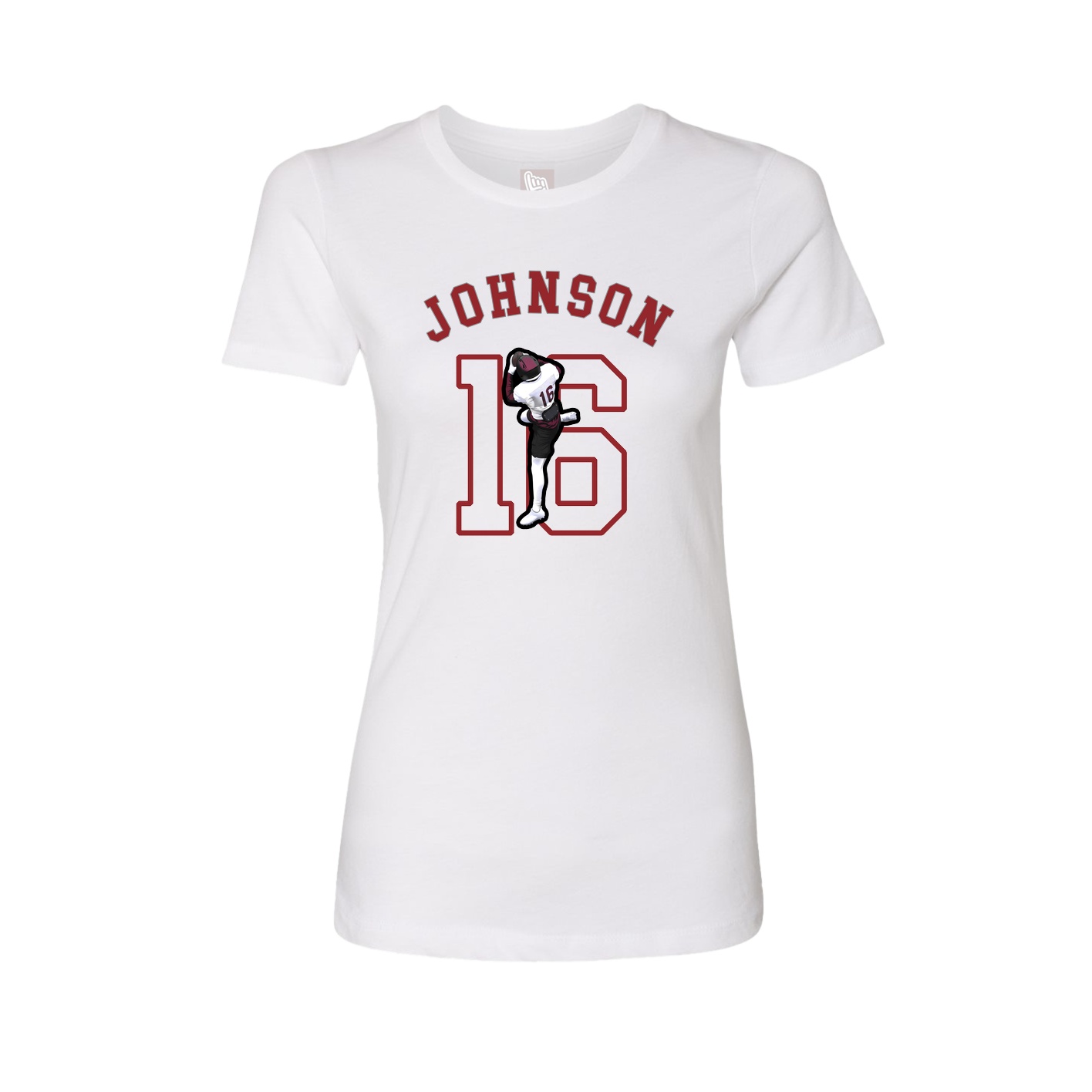 Womens Tee — Shirsey Arch in White