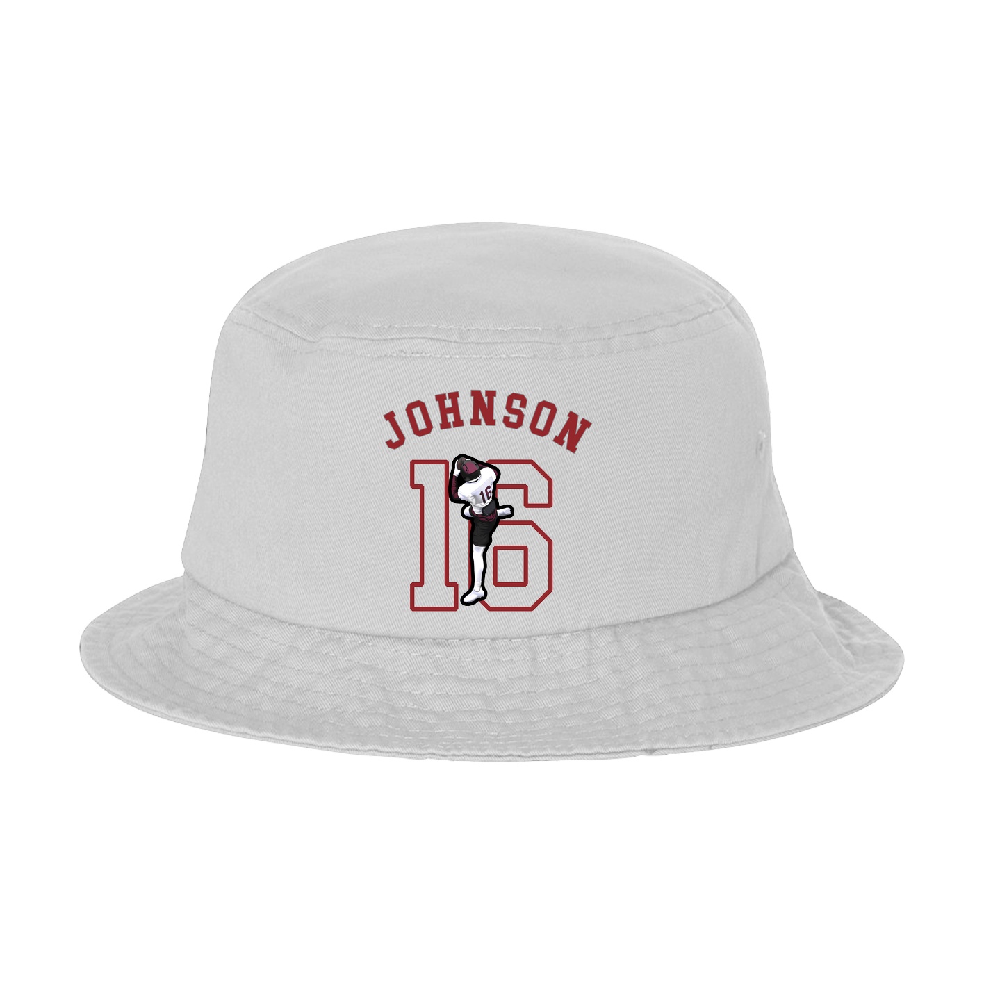 Bucket Cap — Shirsey Arch in White