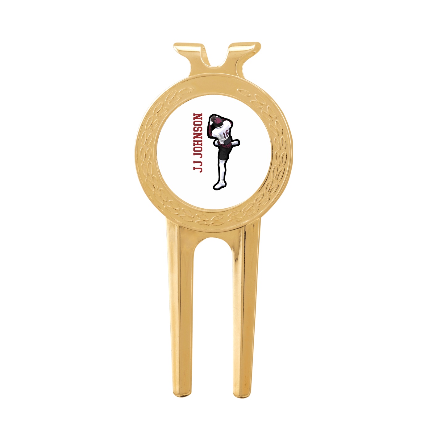 Divot Tool with Ball Marker — Name Vertical in Classic