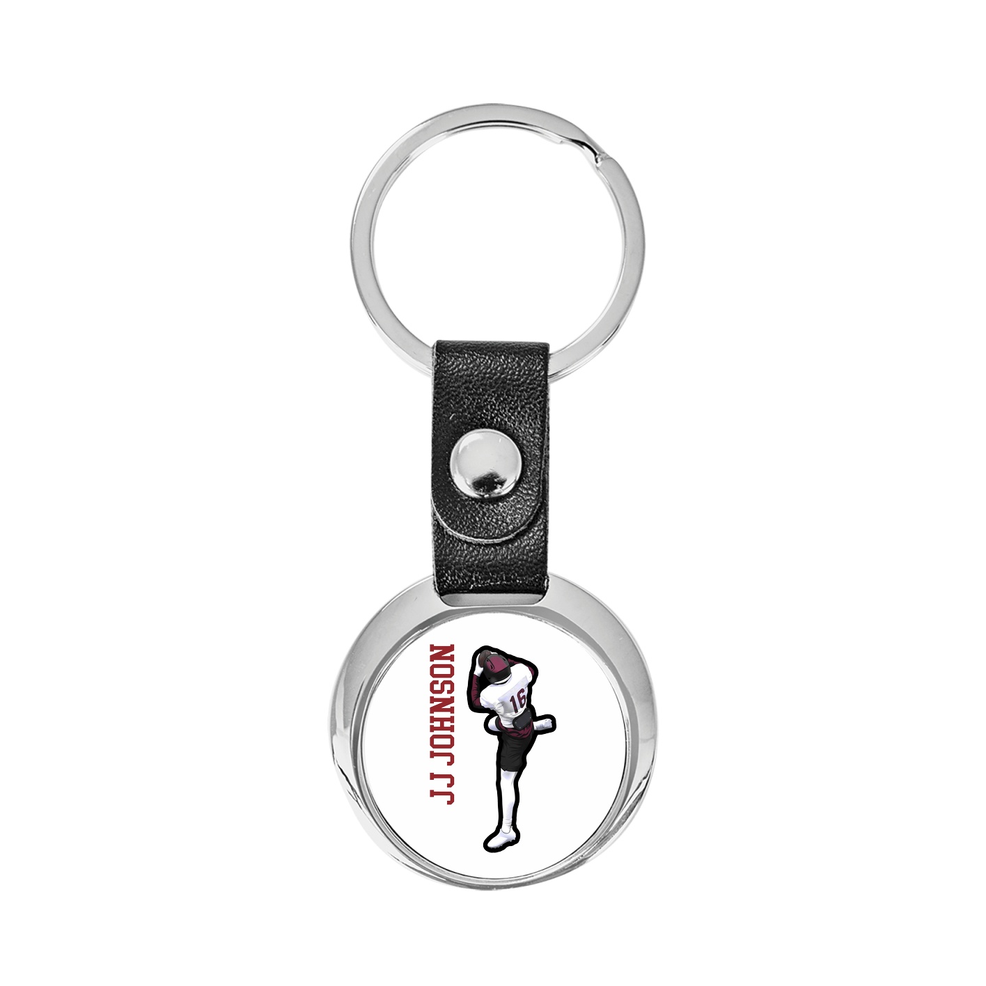 Key Chain — Name Vertical in Classic