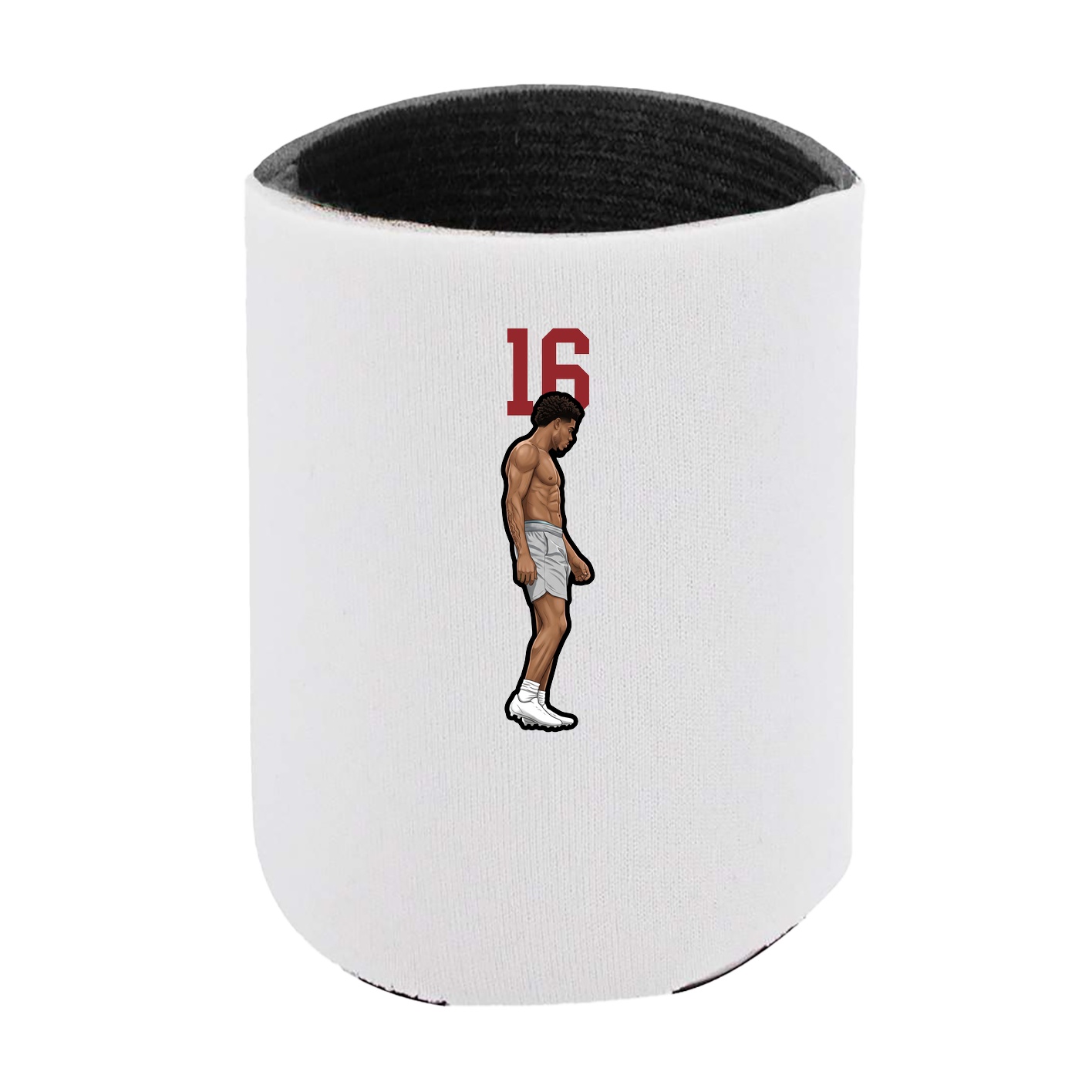 Can Holder — Number Top in White