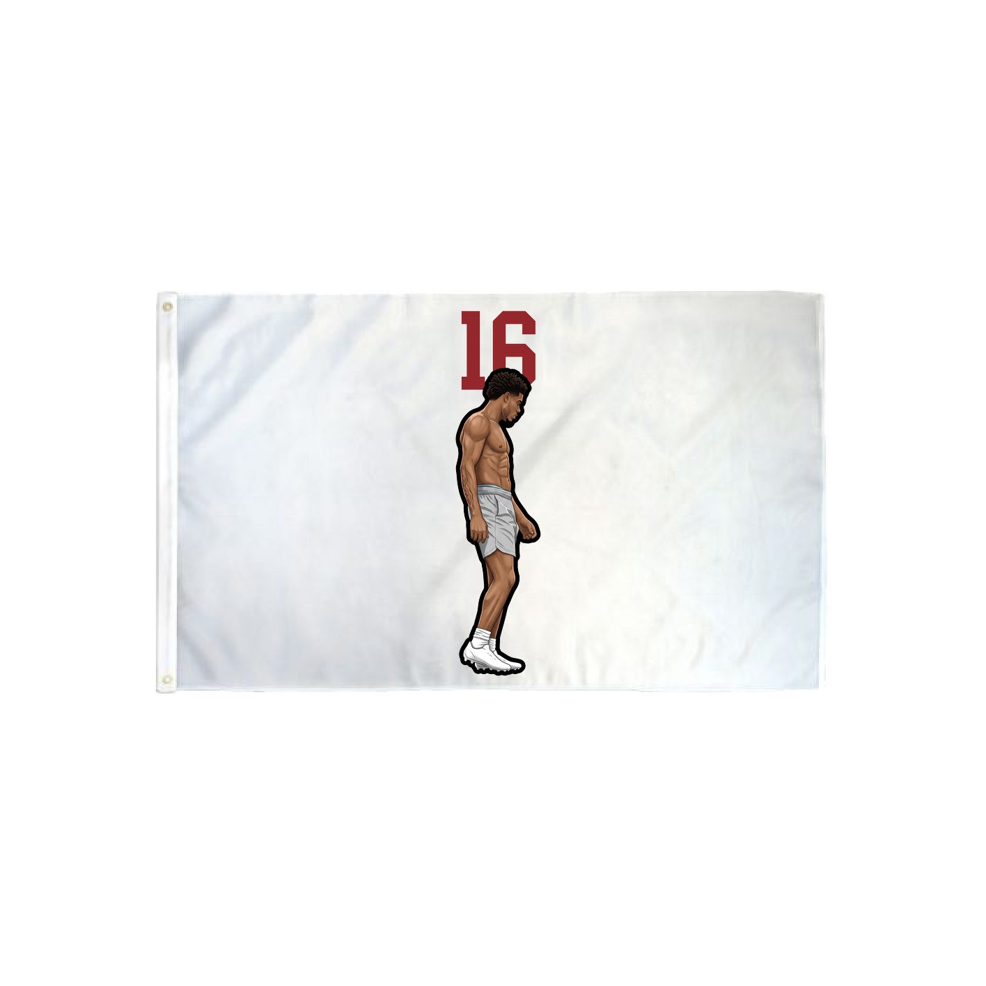 3x5 Flag — Number Top in Classic