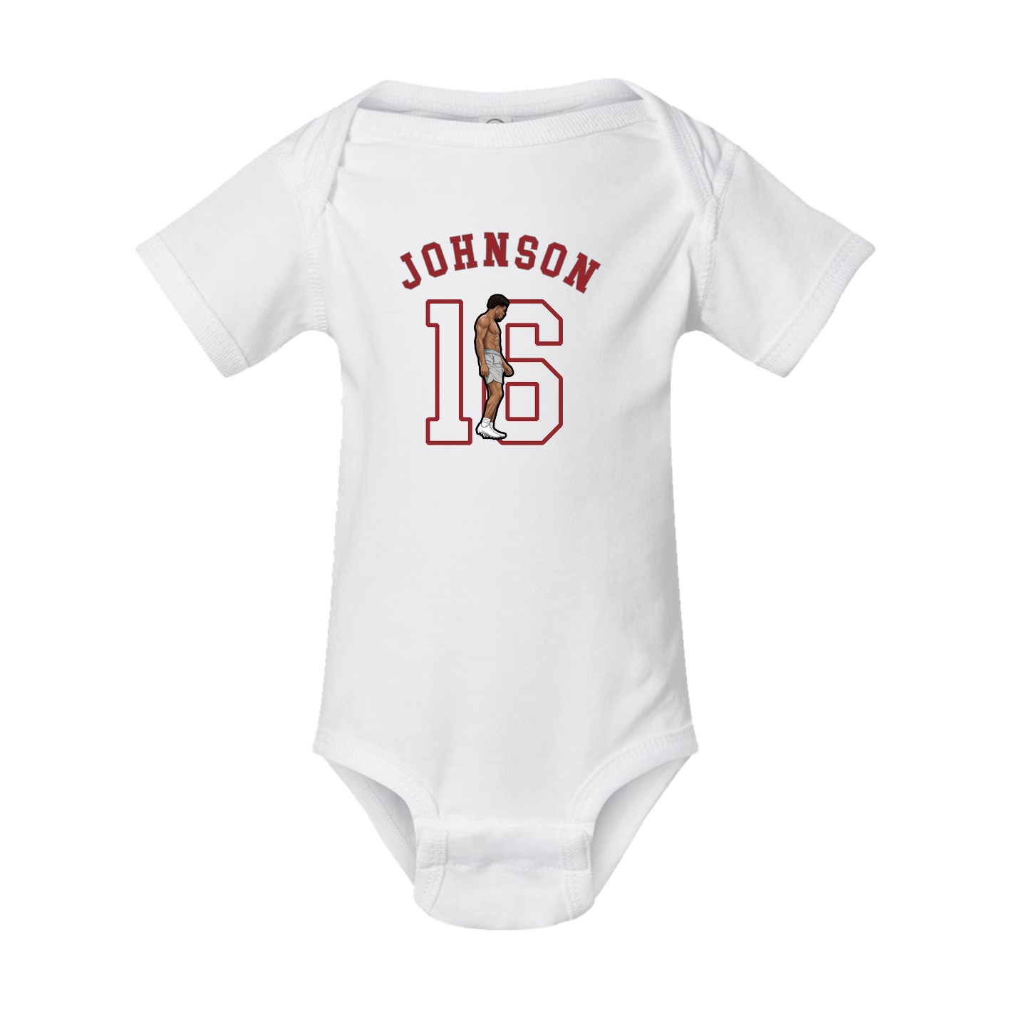 Baby Onesie — Shirsey Arch in White