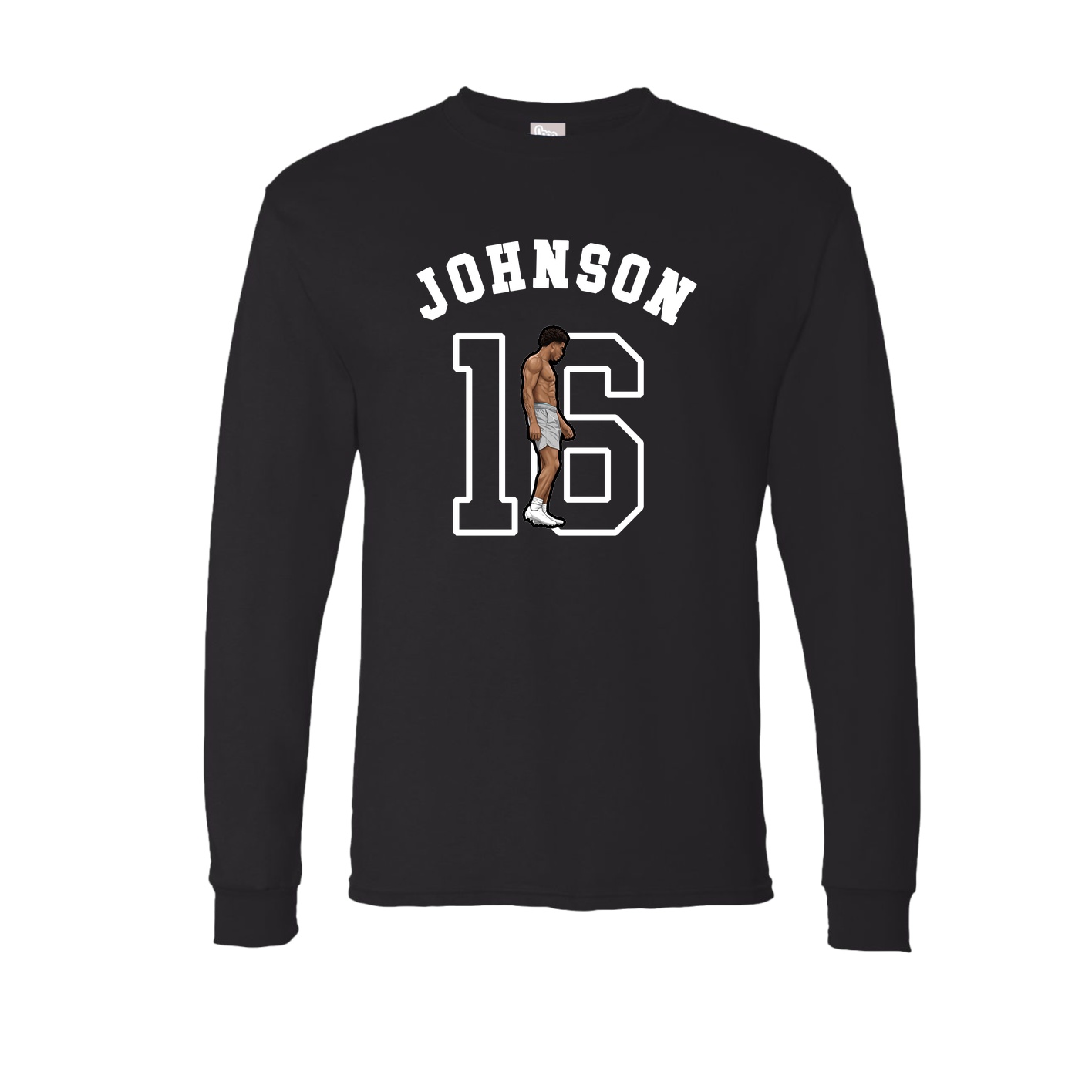 Long Sleeve Tee — Shirsey Arch in Black