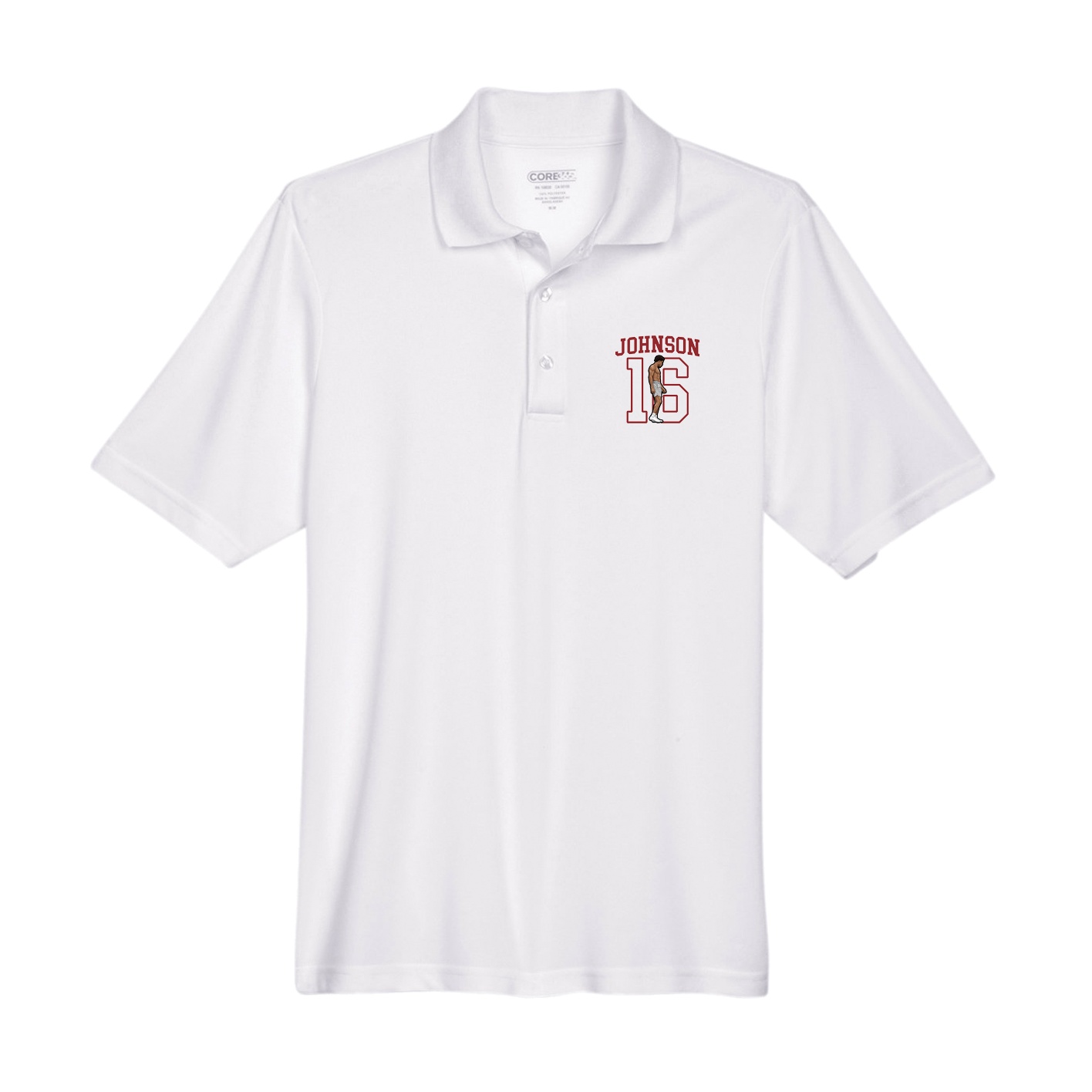 Performance Polo — Shirsey in White