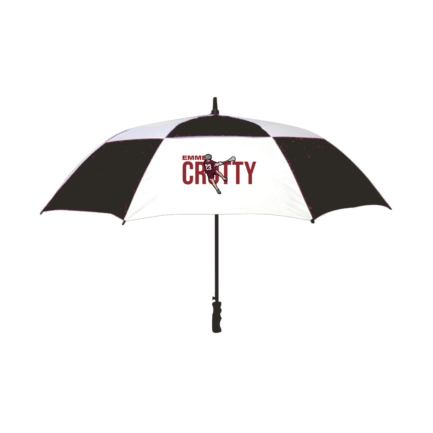 Golf Umbrella — Player Name in Black