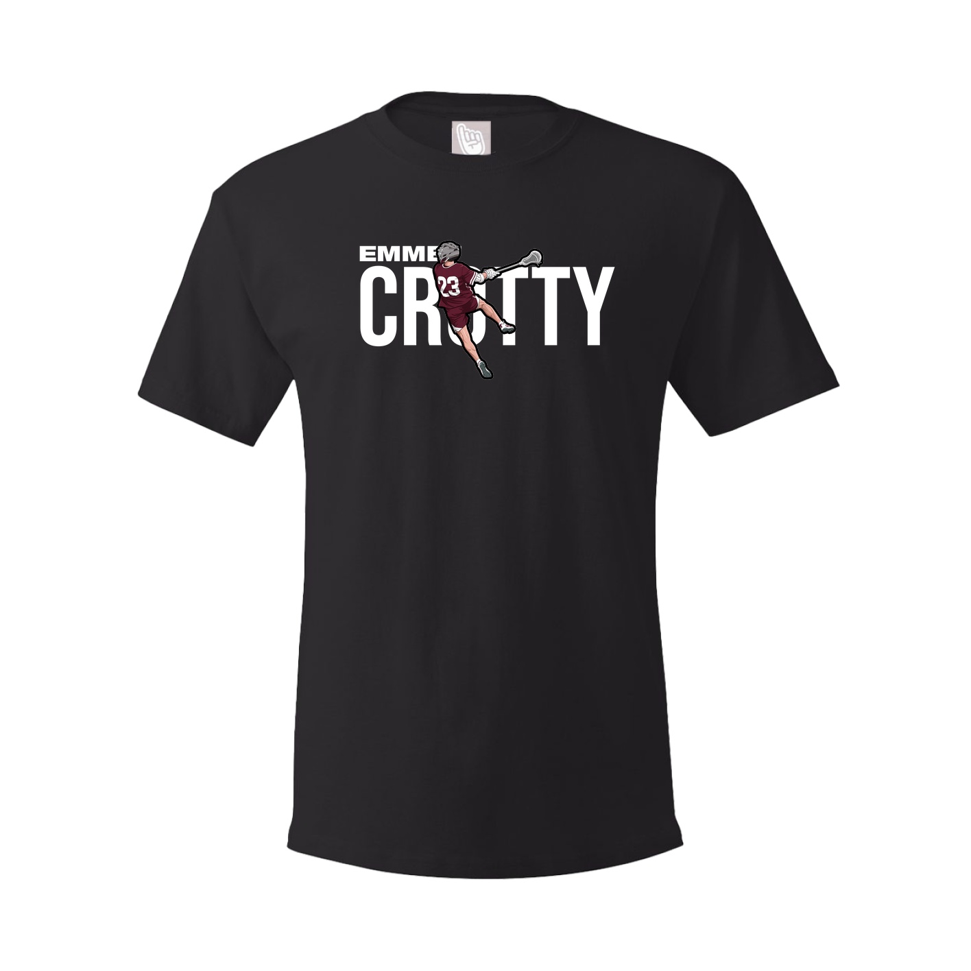 Tee — Player Name in Black