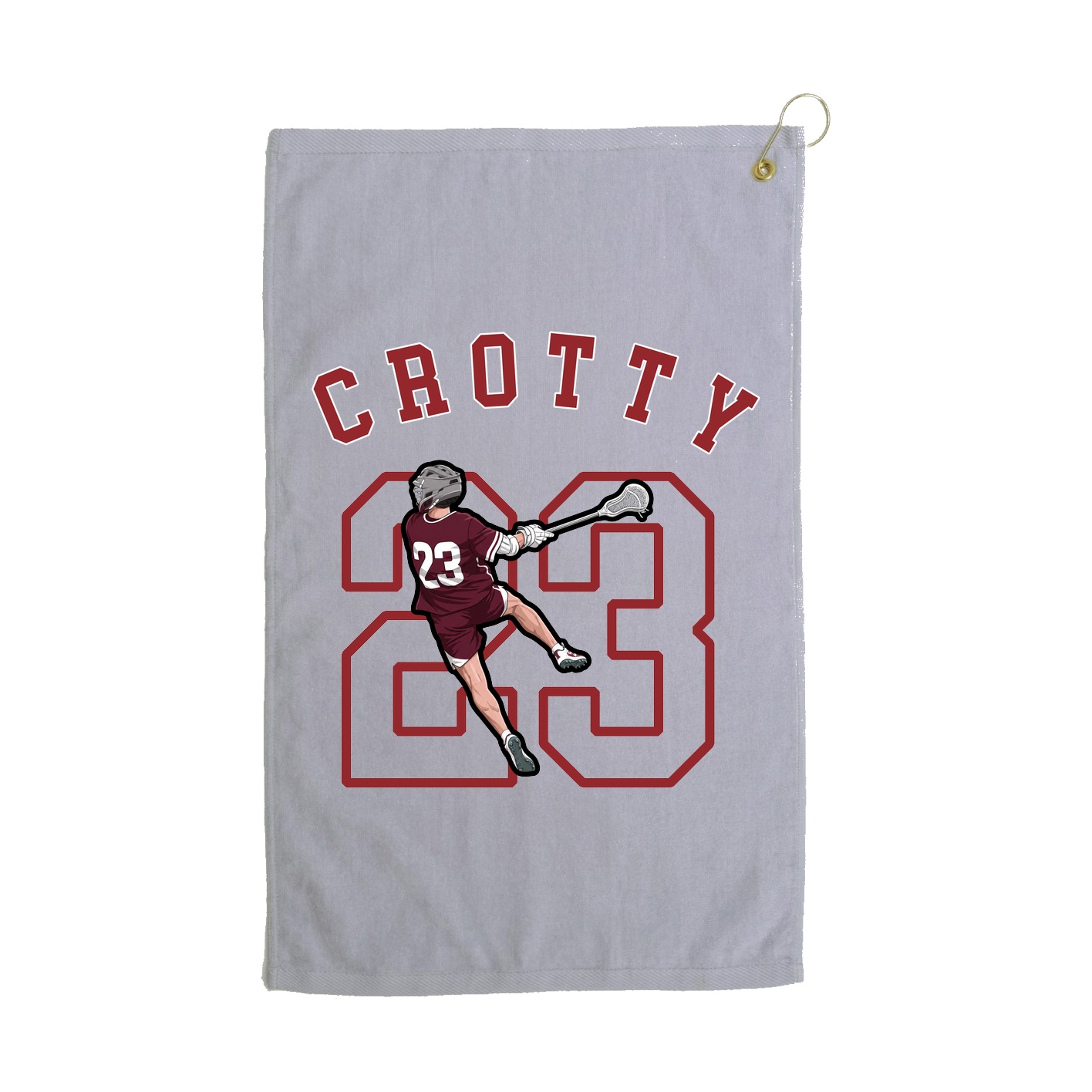 Golf Towel — Shirsey Arch in Grey