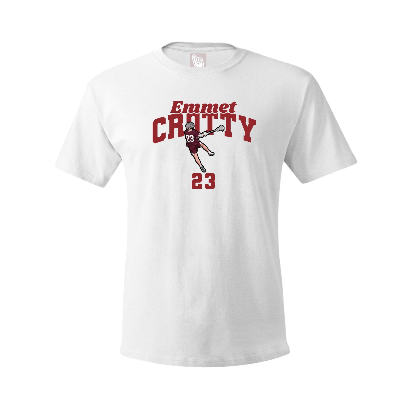 Youth Tee — Signature Arch in White