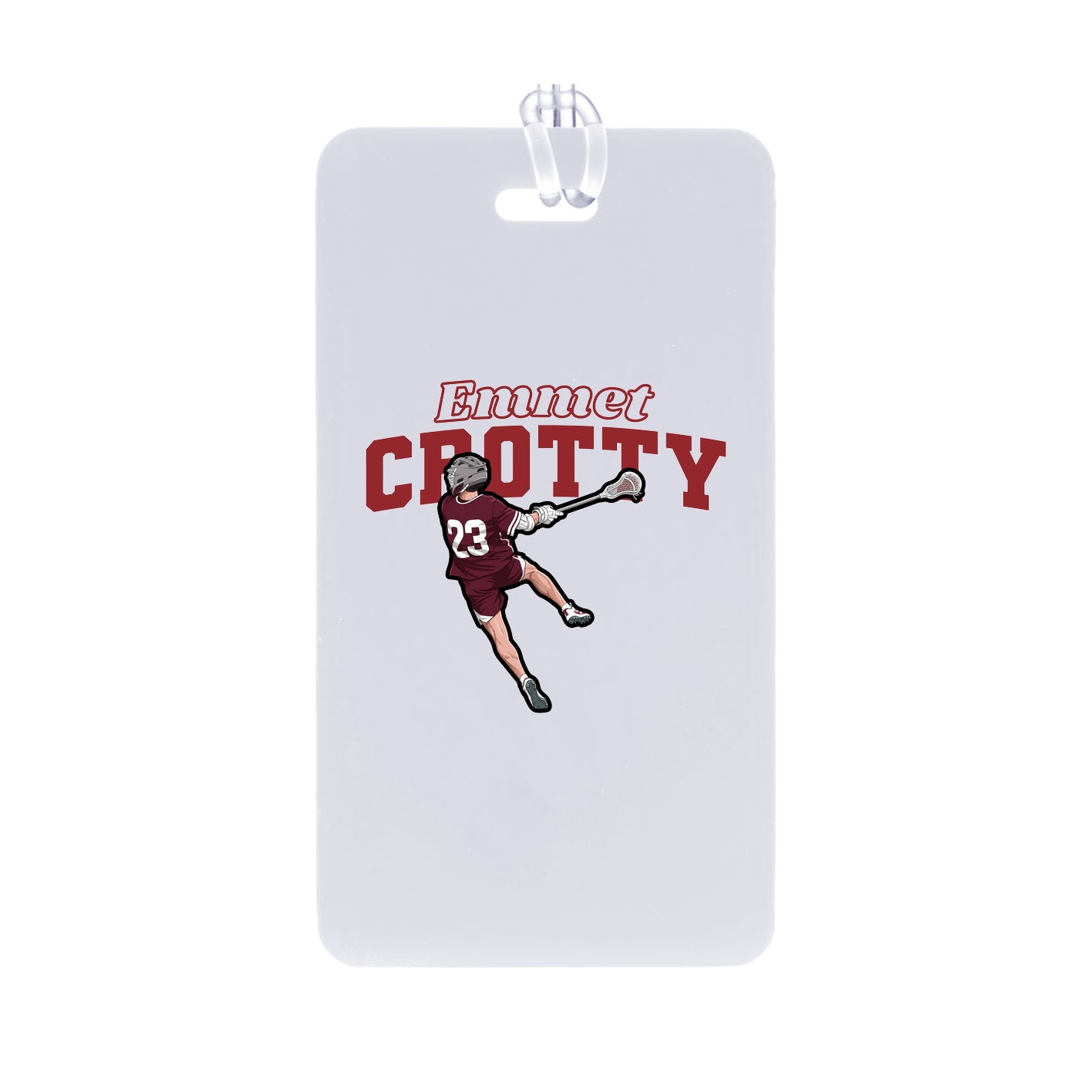 Bag Tag — Name Arch in Classic