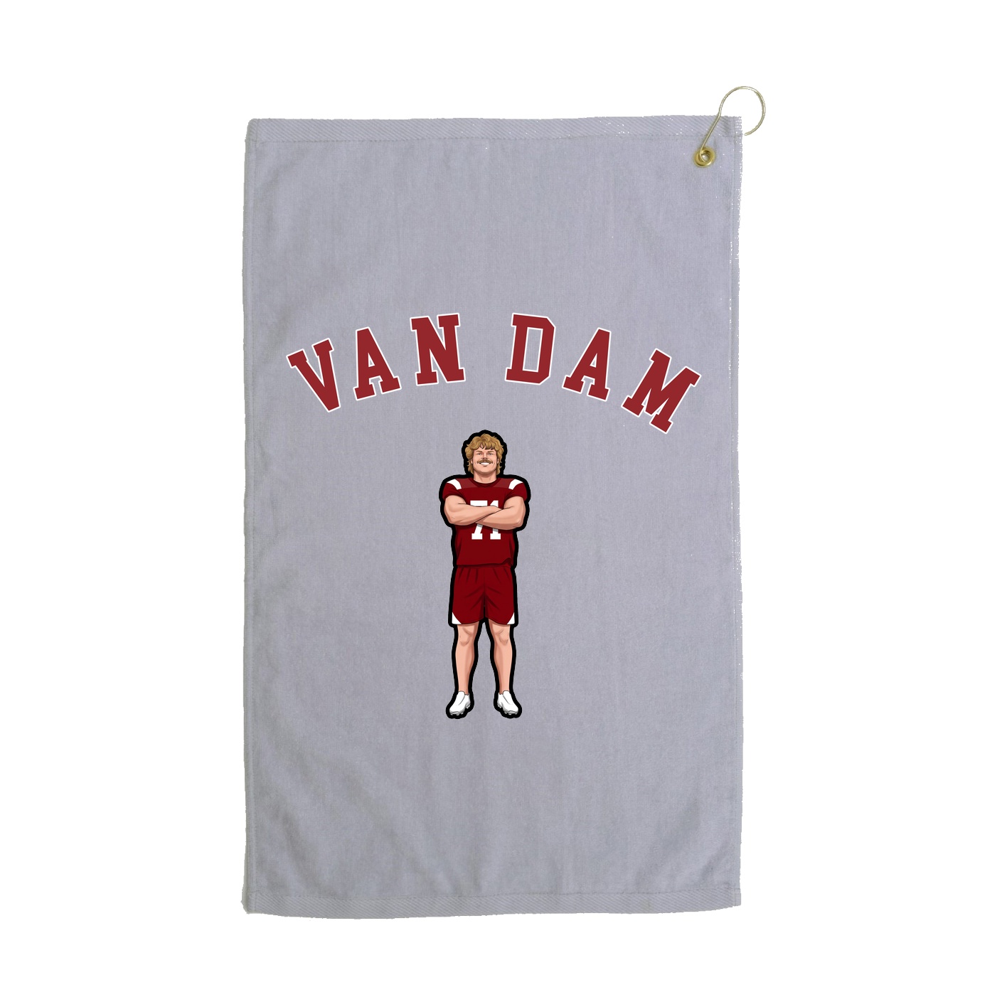 Golf Towel — Shirsey Arch in Grey