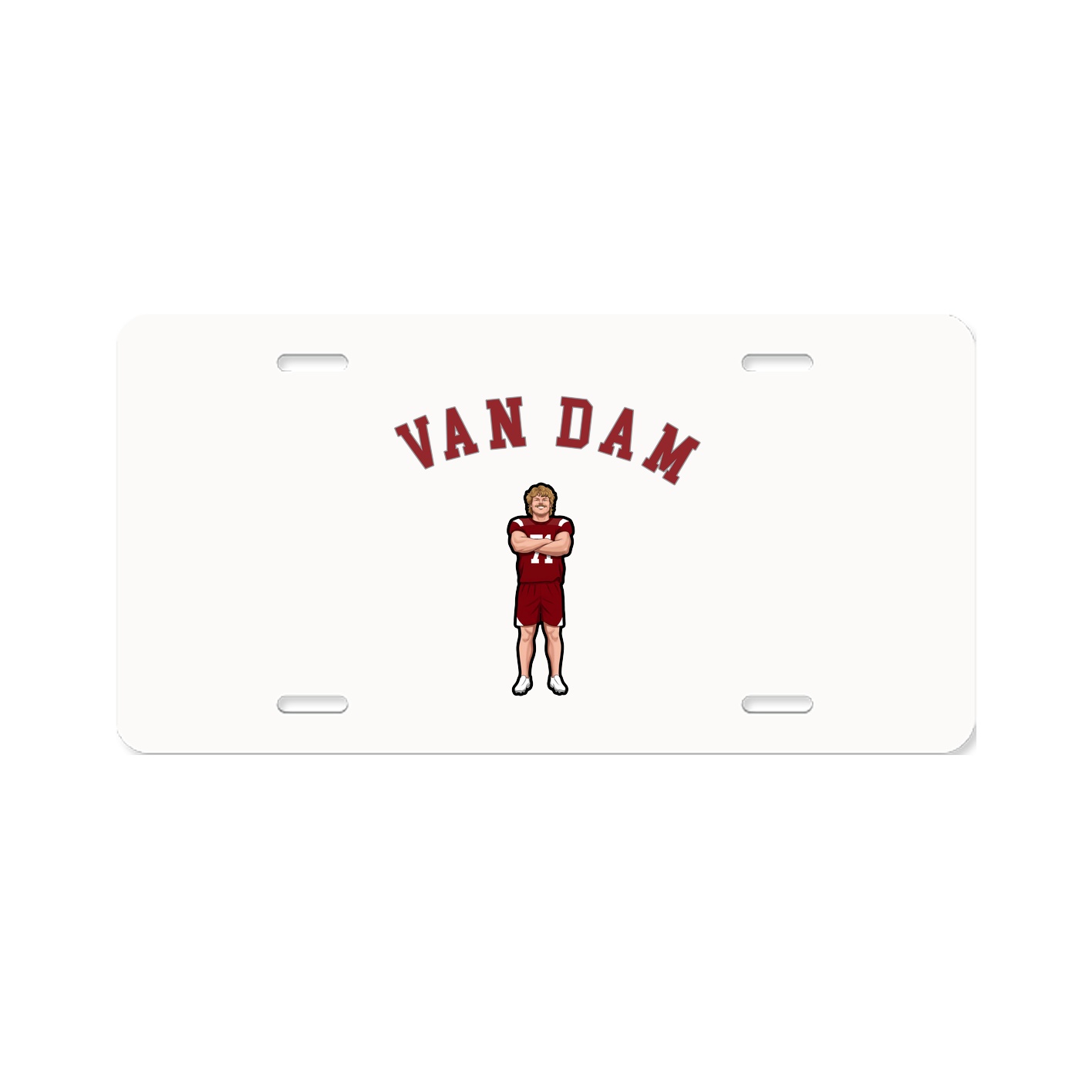 License Plate — Shirsey Arch in Classic