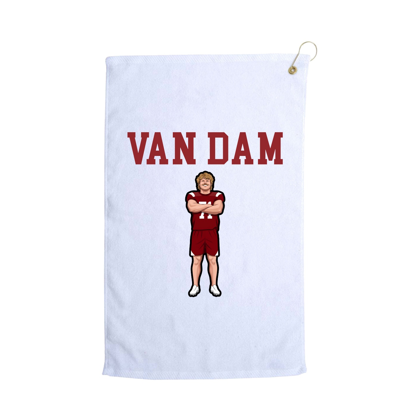 Golf Towel — Shirsey in White