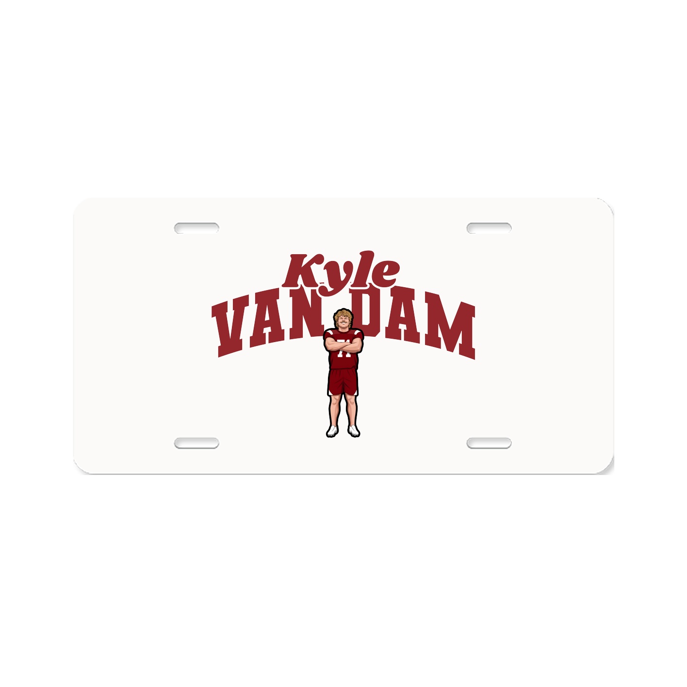 License Plate — Signature Arch in Classic