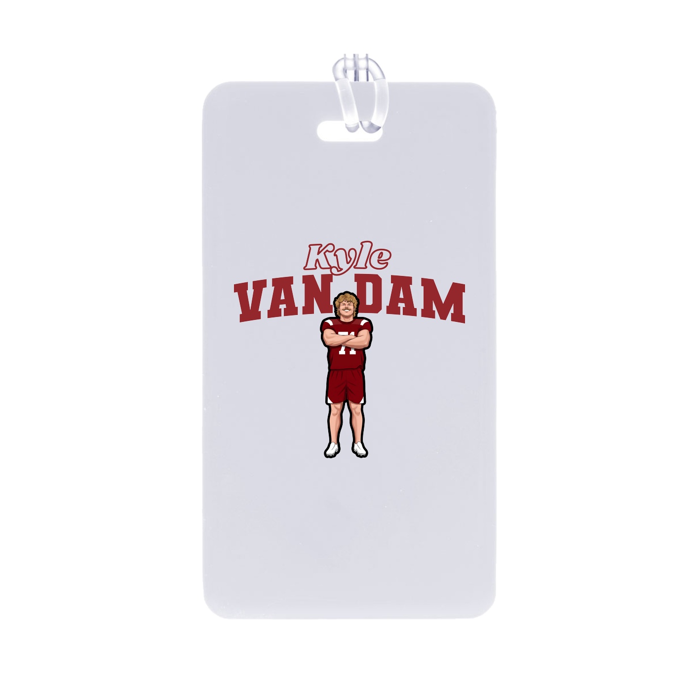 Bag Tag — Name Arch in Classic