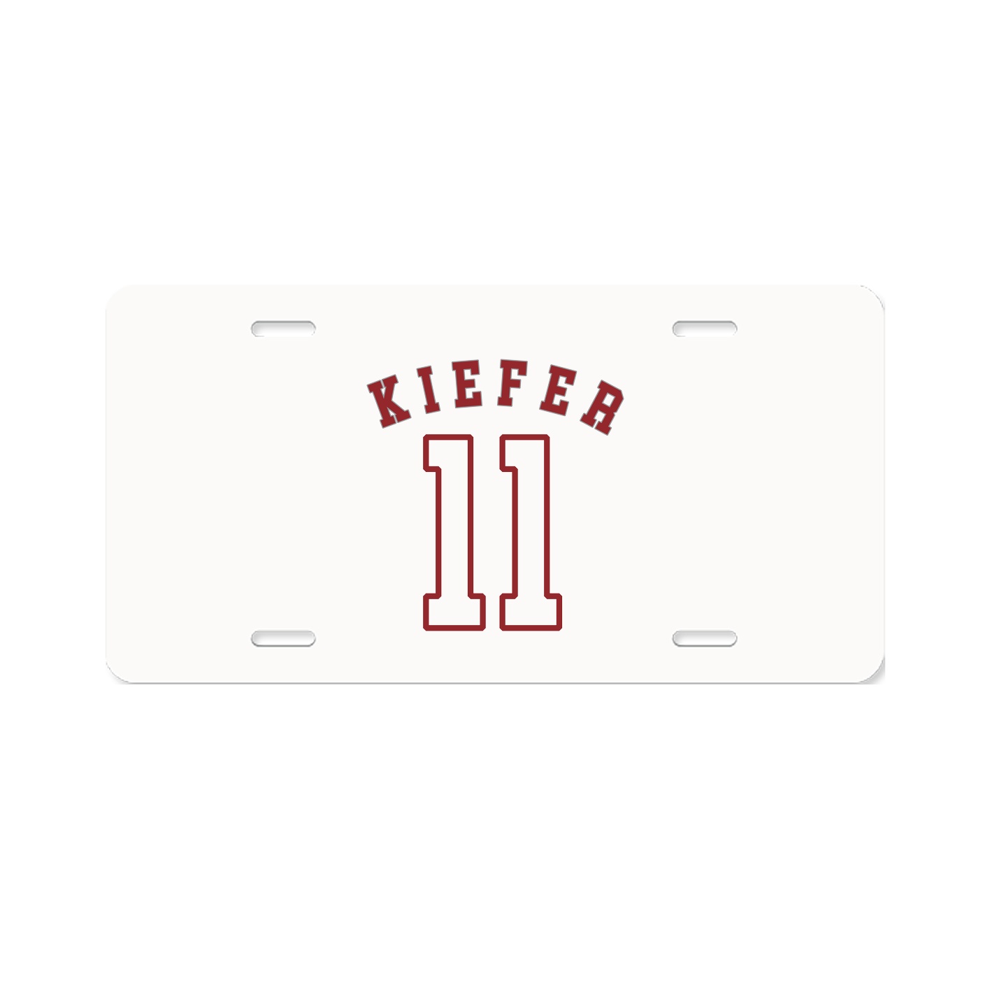 License Plate — Shirsey Arch in Classic