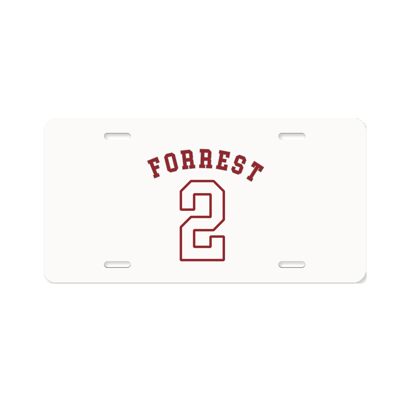 License Plate — Shirsey Arch in Classic