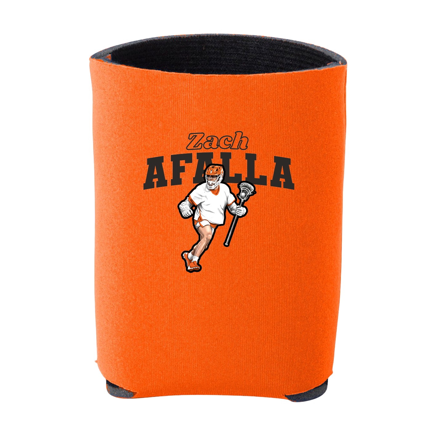 Can Holder — Name Arch in Orange
