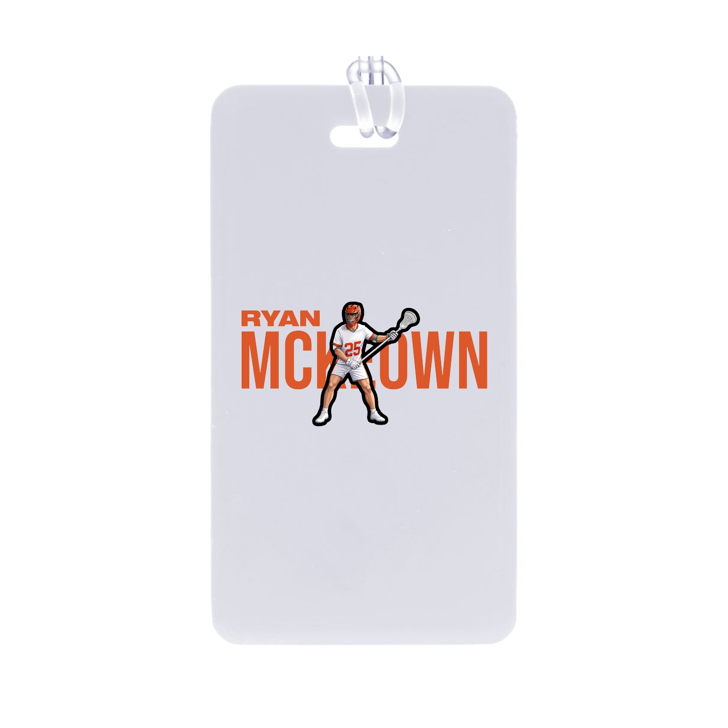 Bag Tag — Player Name in Classic