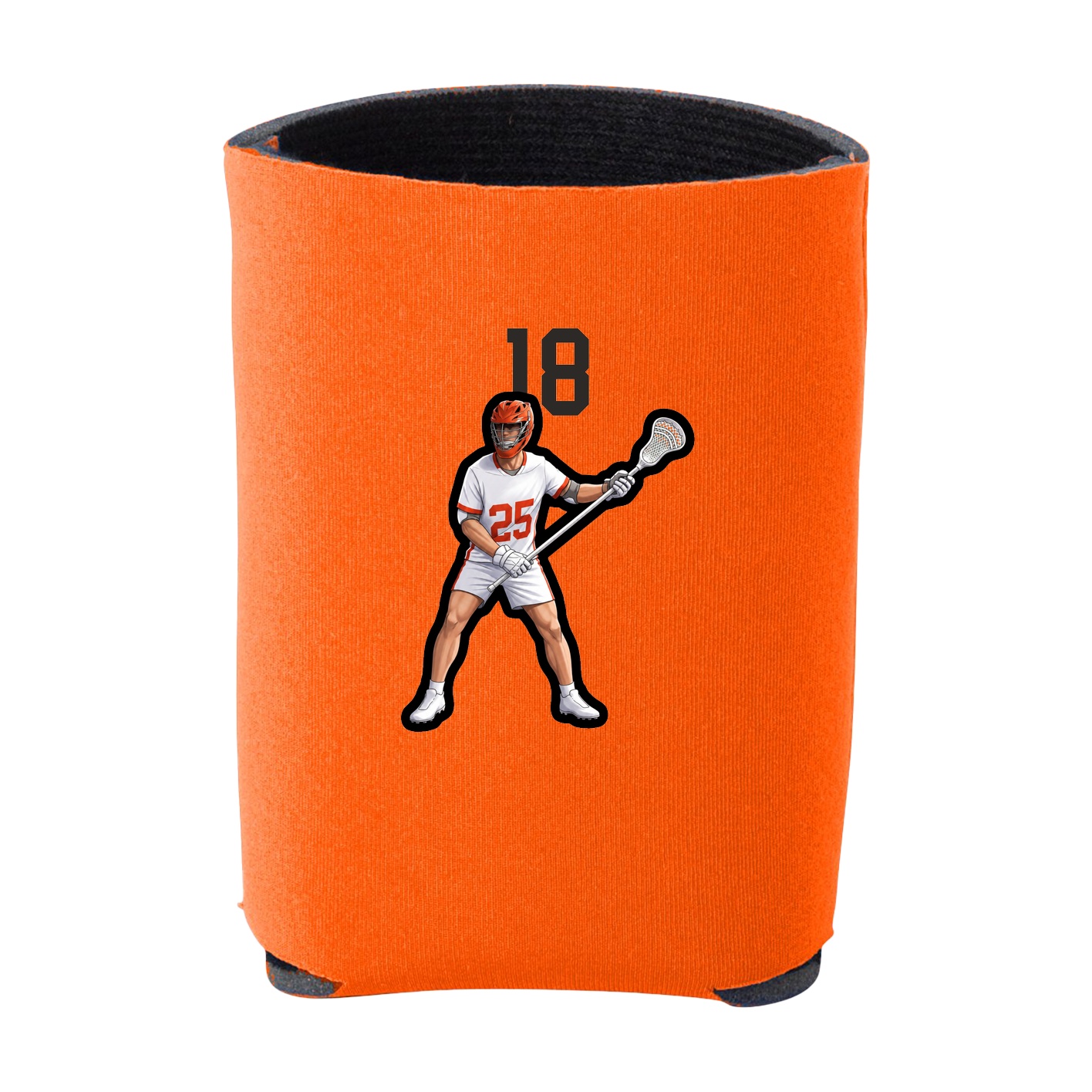 Can Holder — Number Top in Orange