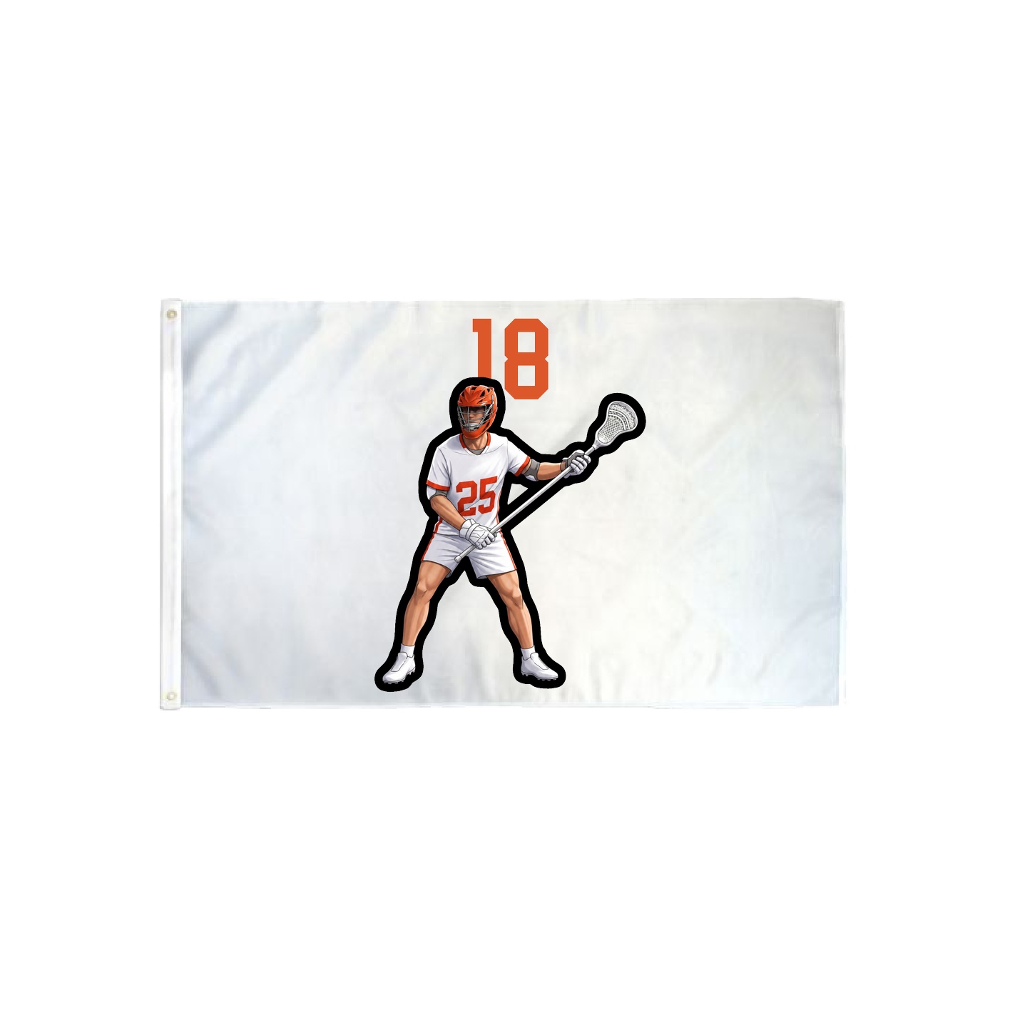 3x5 Flag — Number Top in Classic